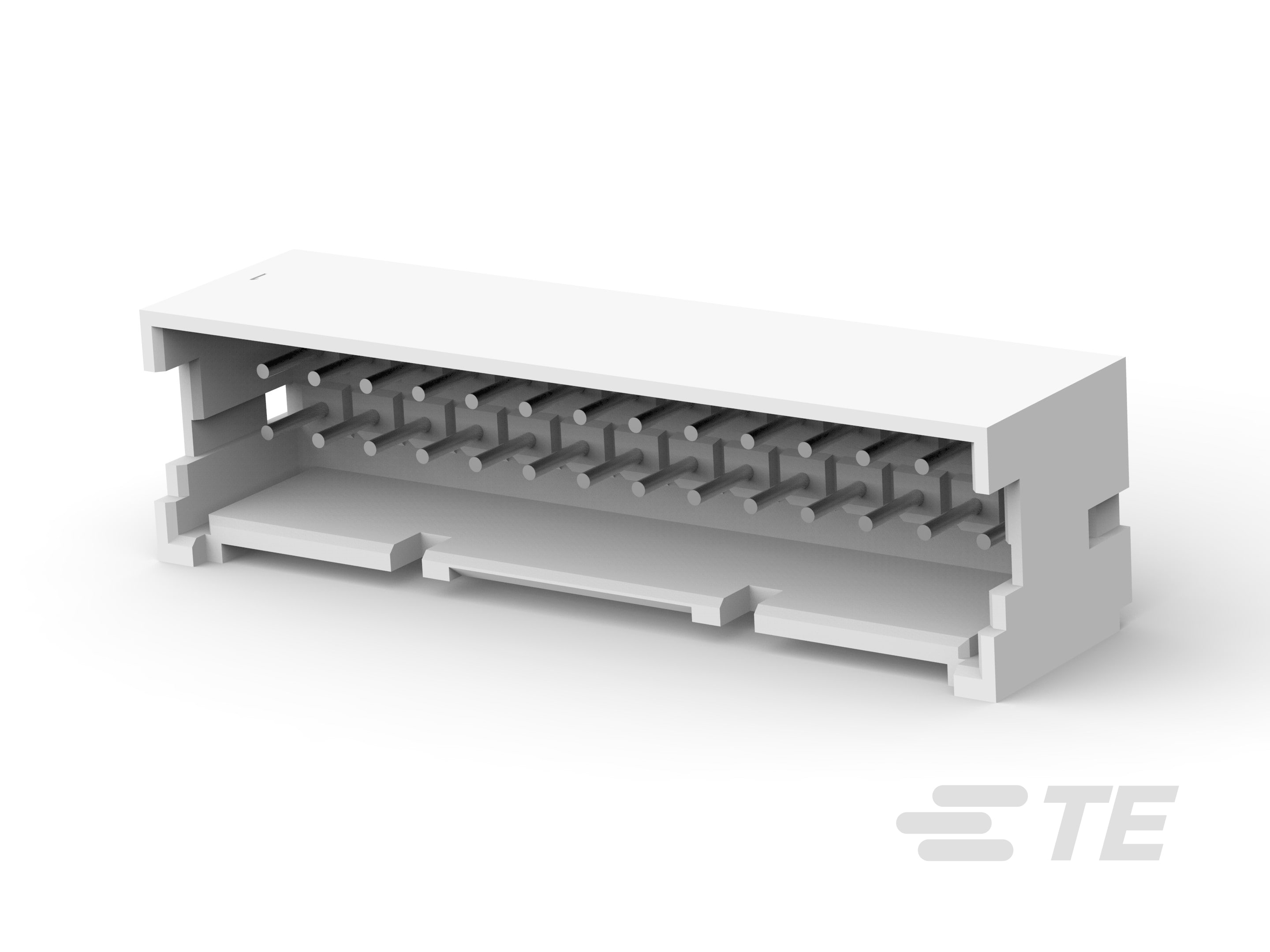 ASSY, HDR, VERT, BOSSED, DUAL ROW, EP2.5-2-1969543-8