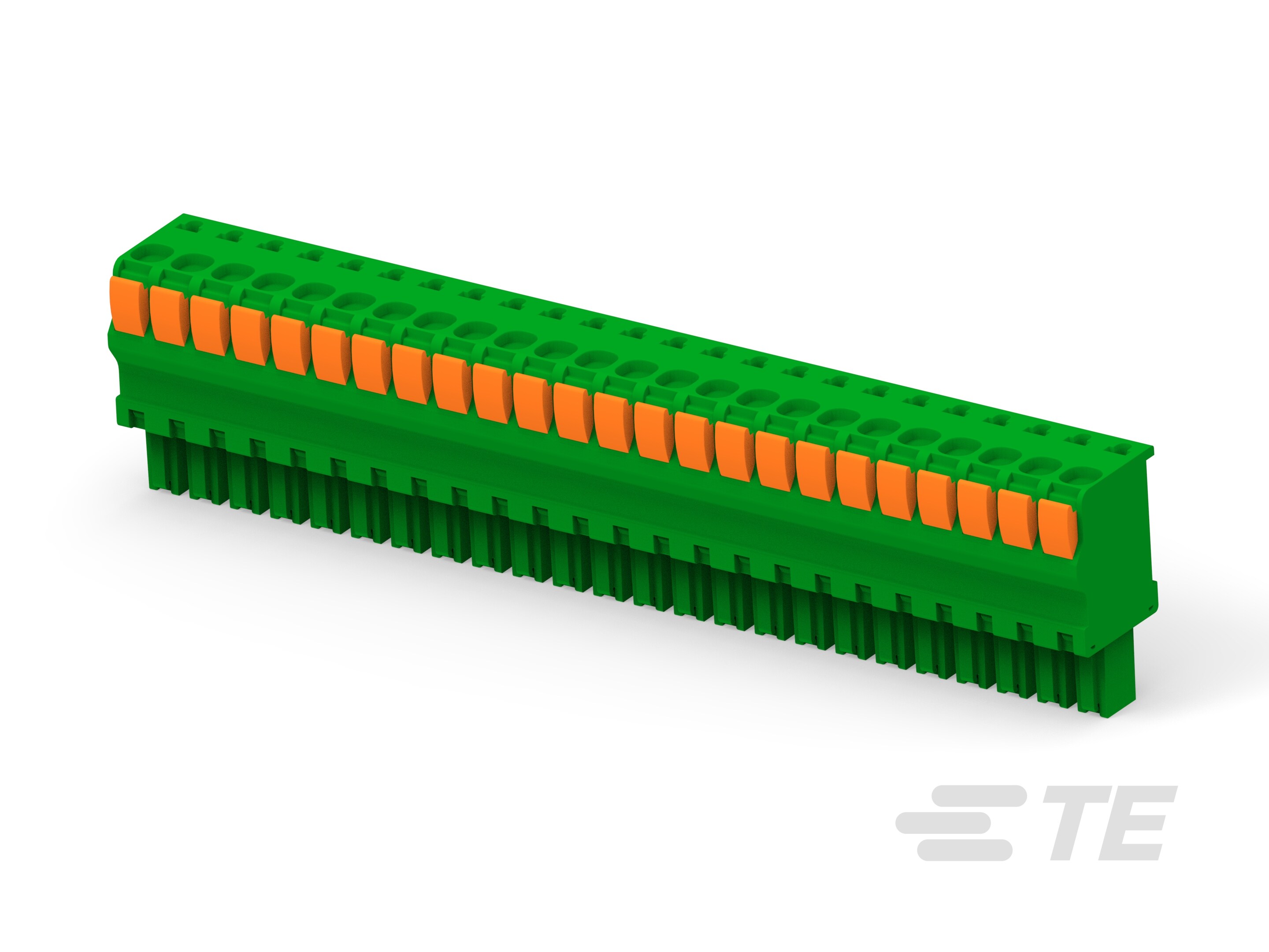 STR PLUG SPRING TYPE RH 24P, 3.81mm-2-1986720-4