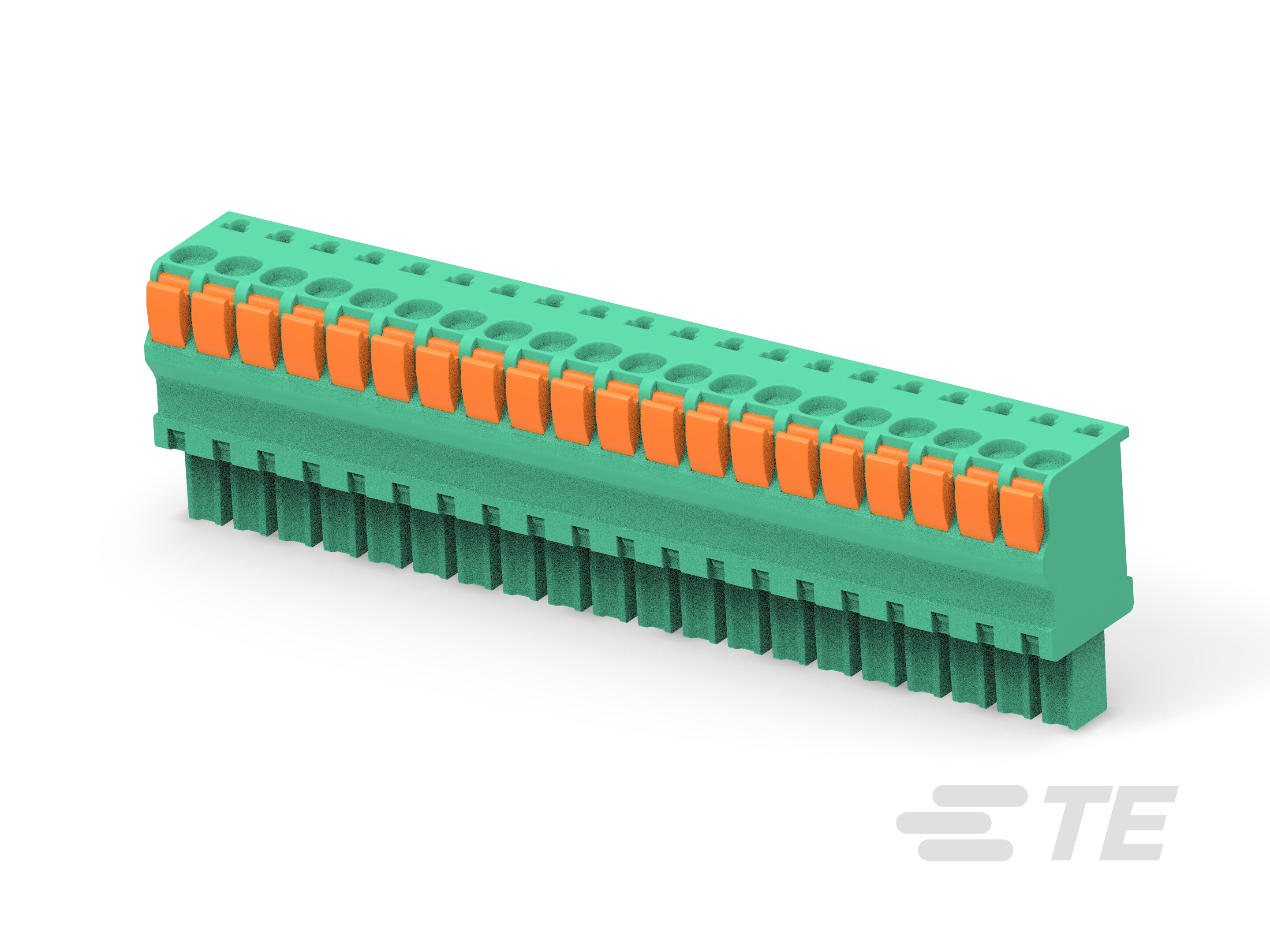 STR PLUG SPRING TYPE LH 20P, 3.81mm-2-1986722-0