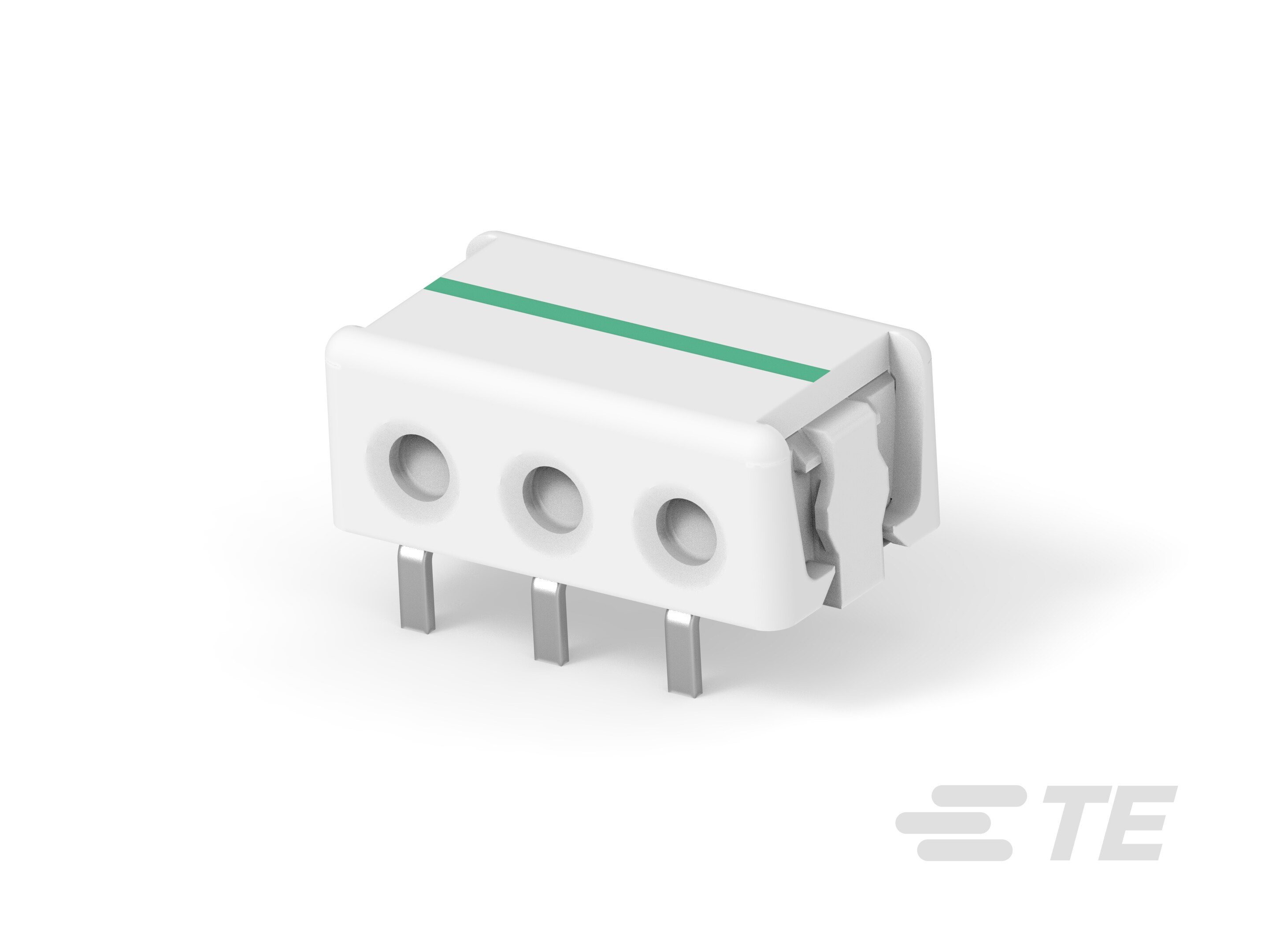 Connector, Thru Hole-IDC, 3 pos, 22AWG-2-2106489-3