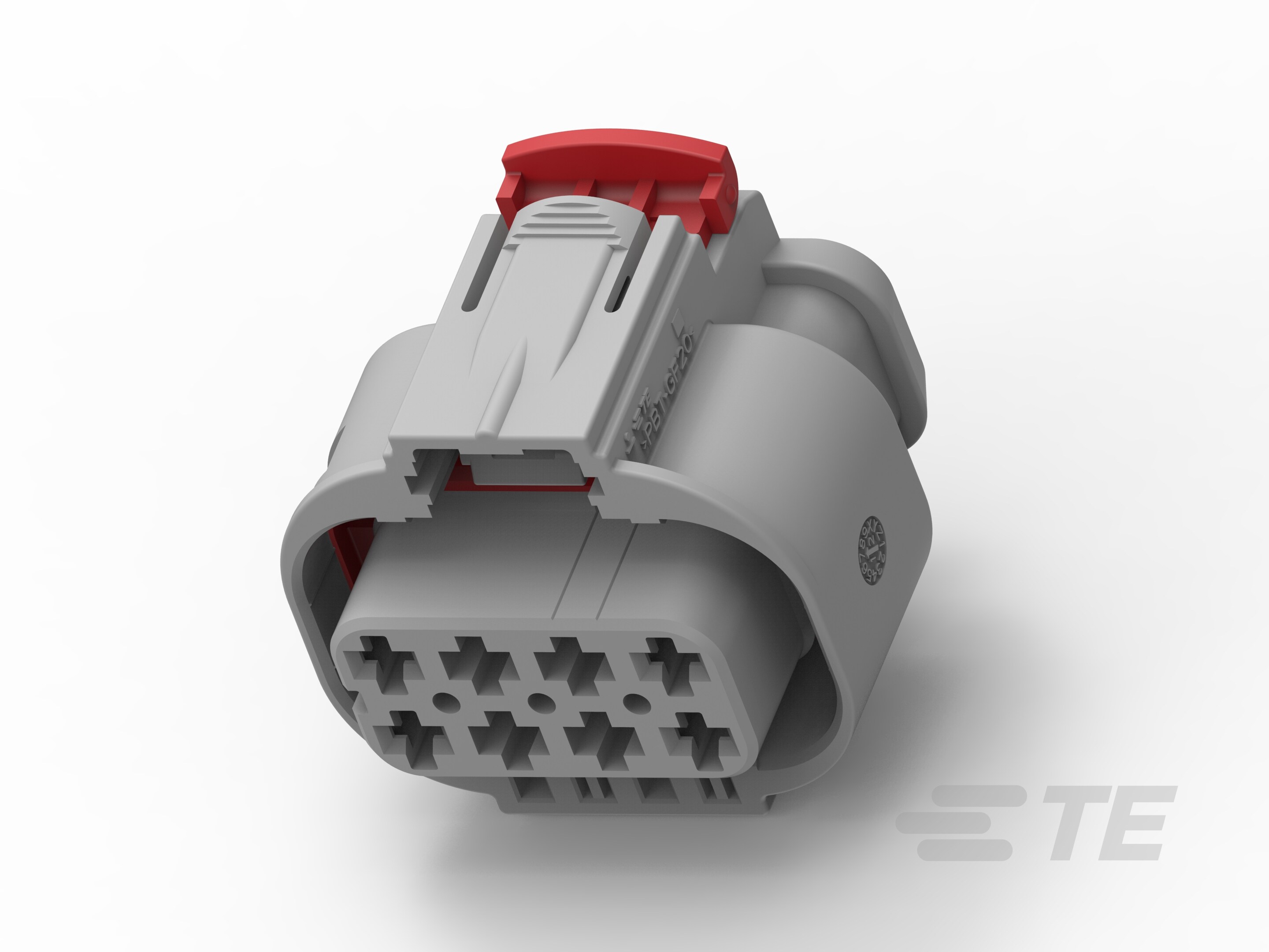 MCP 2.8 8/4P PLUG ASSY B-GRY/C-2-2109441-4