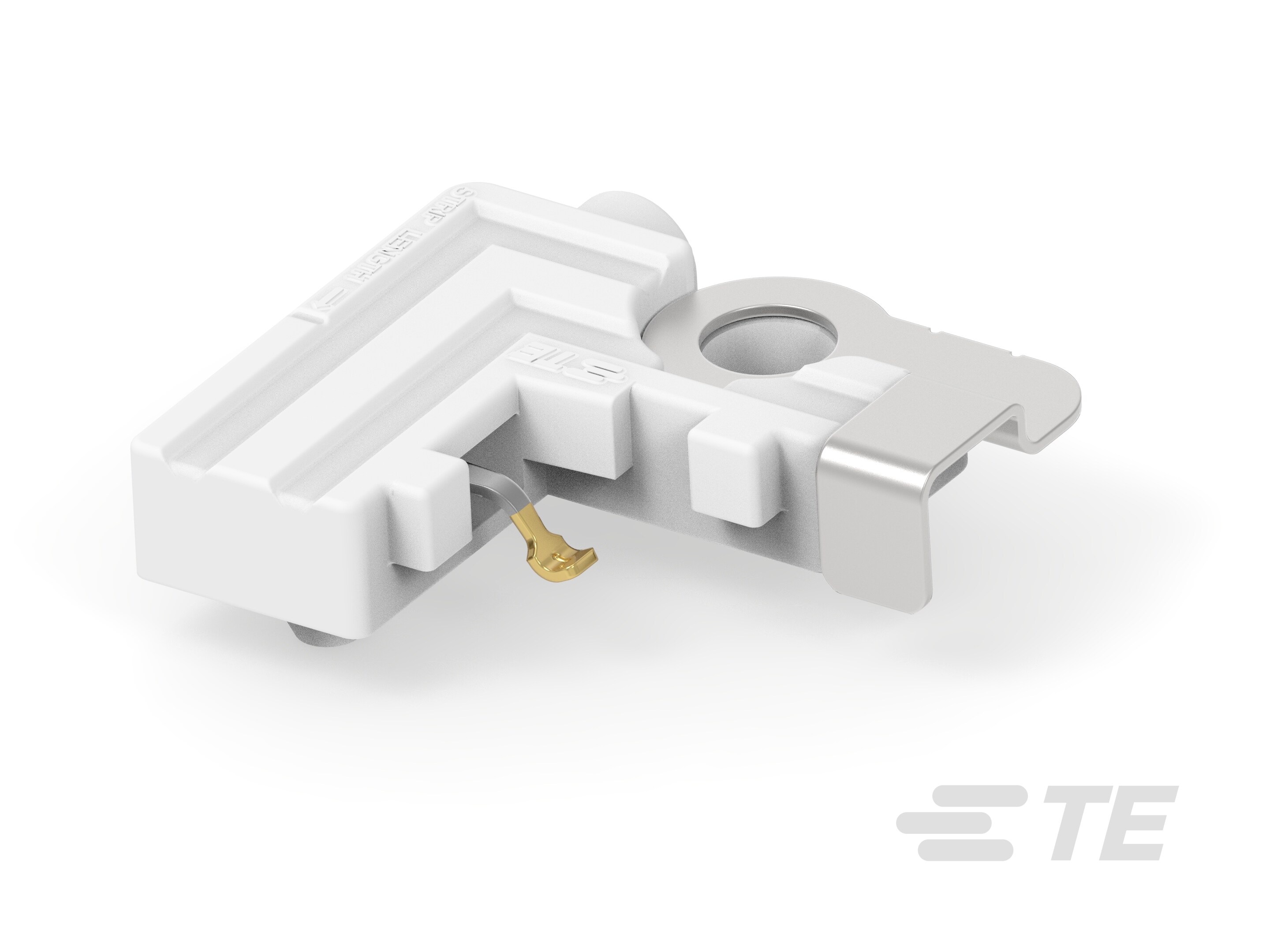 Socket, SCALABLE LED, 2PC, Gold, w/TS-2-2154857-3