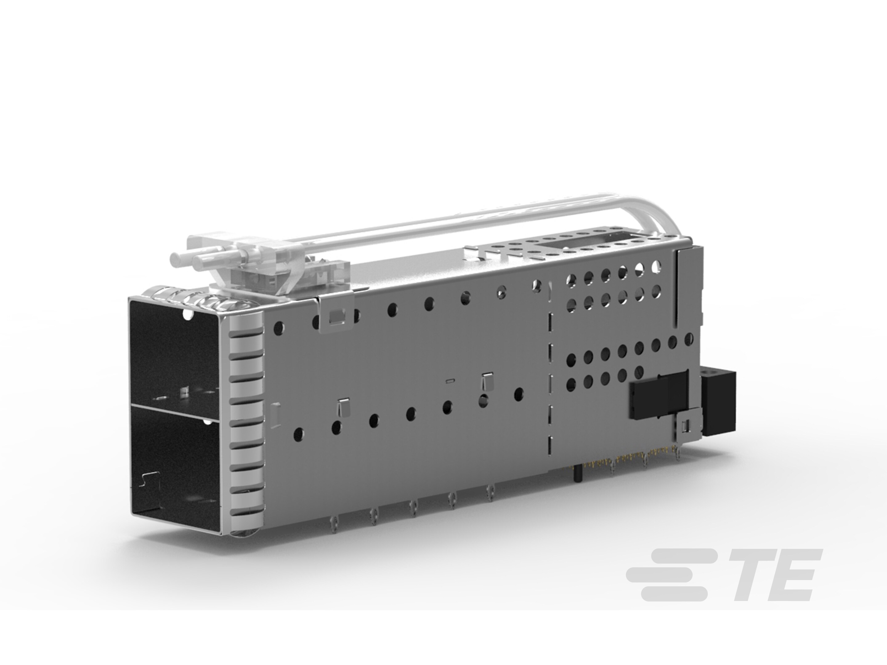 MICROQSFP 2X1 CAGE ASSY EMI SPRING, 2LP-2-2296273-1