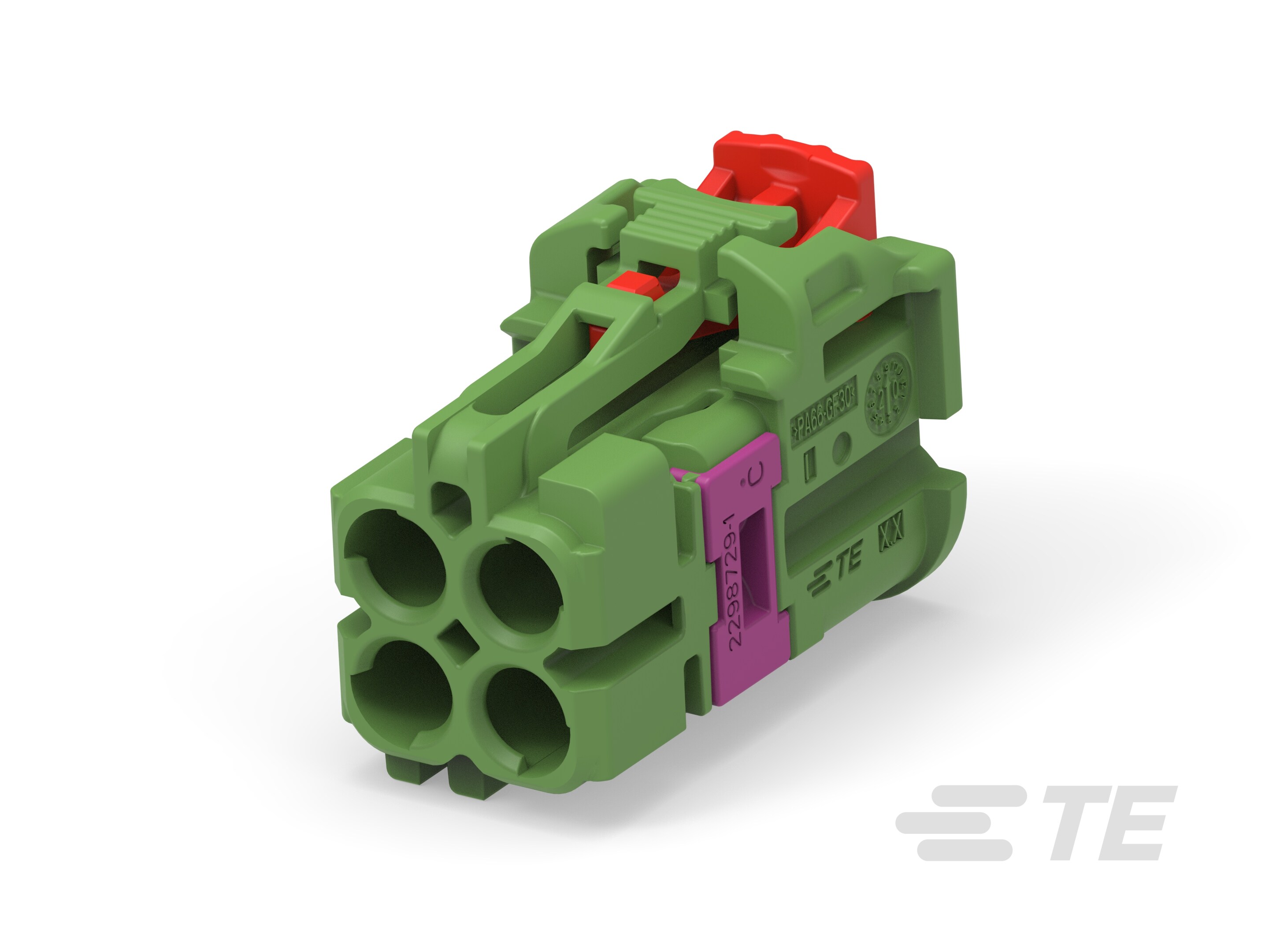 4P,MATE-AX,SOC HSG ASSY,180DEG,COD E-2-2298721-5