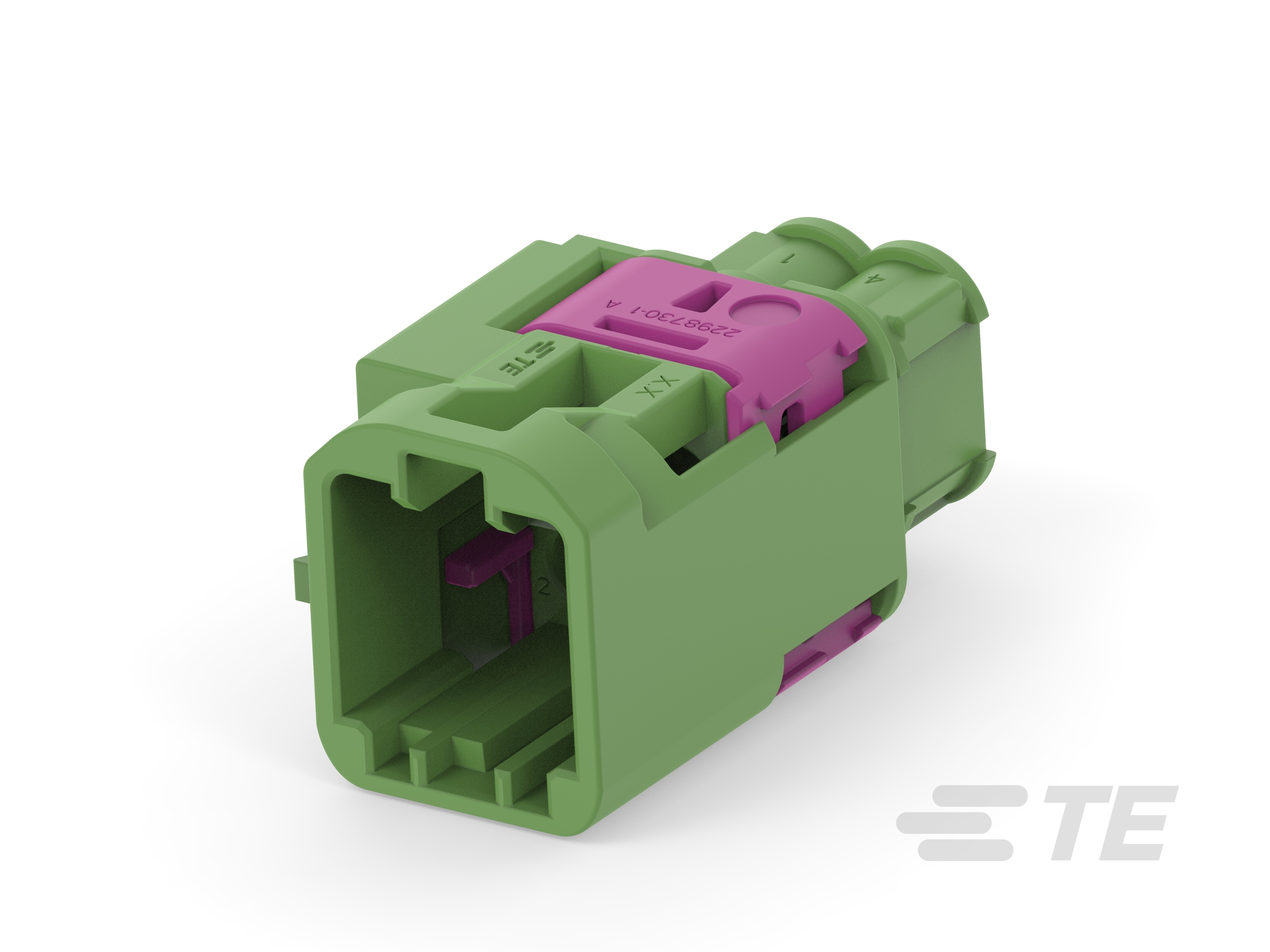 4P,MATE-AX,PIN HSG ASSY,180DEG,COD E-2-2298724-5