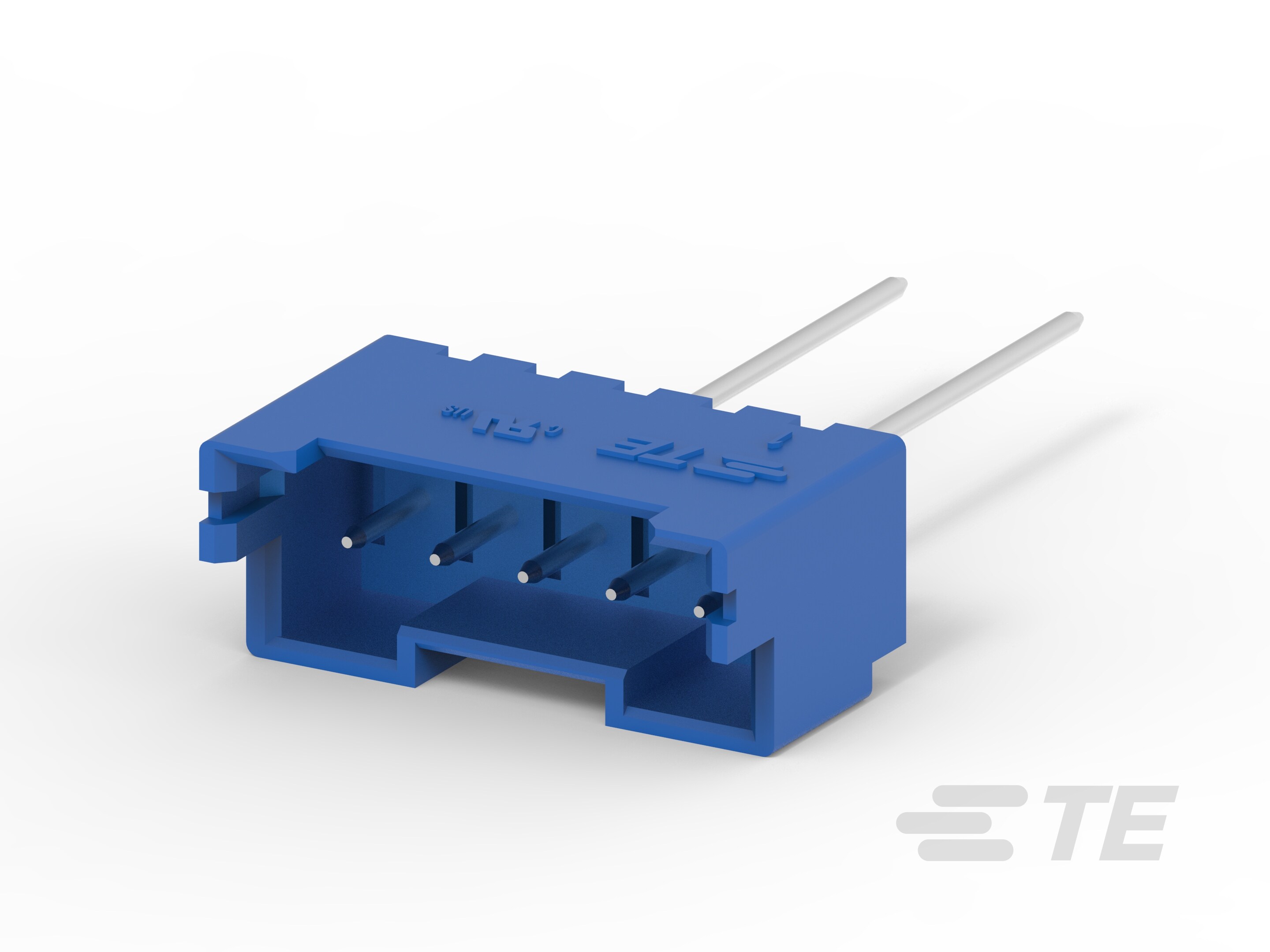 EP2.5 HDR 5P VERT W/O BOSS,TAPING,BLUE-2-2299683-5