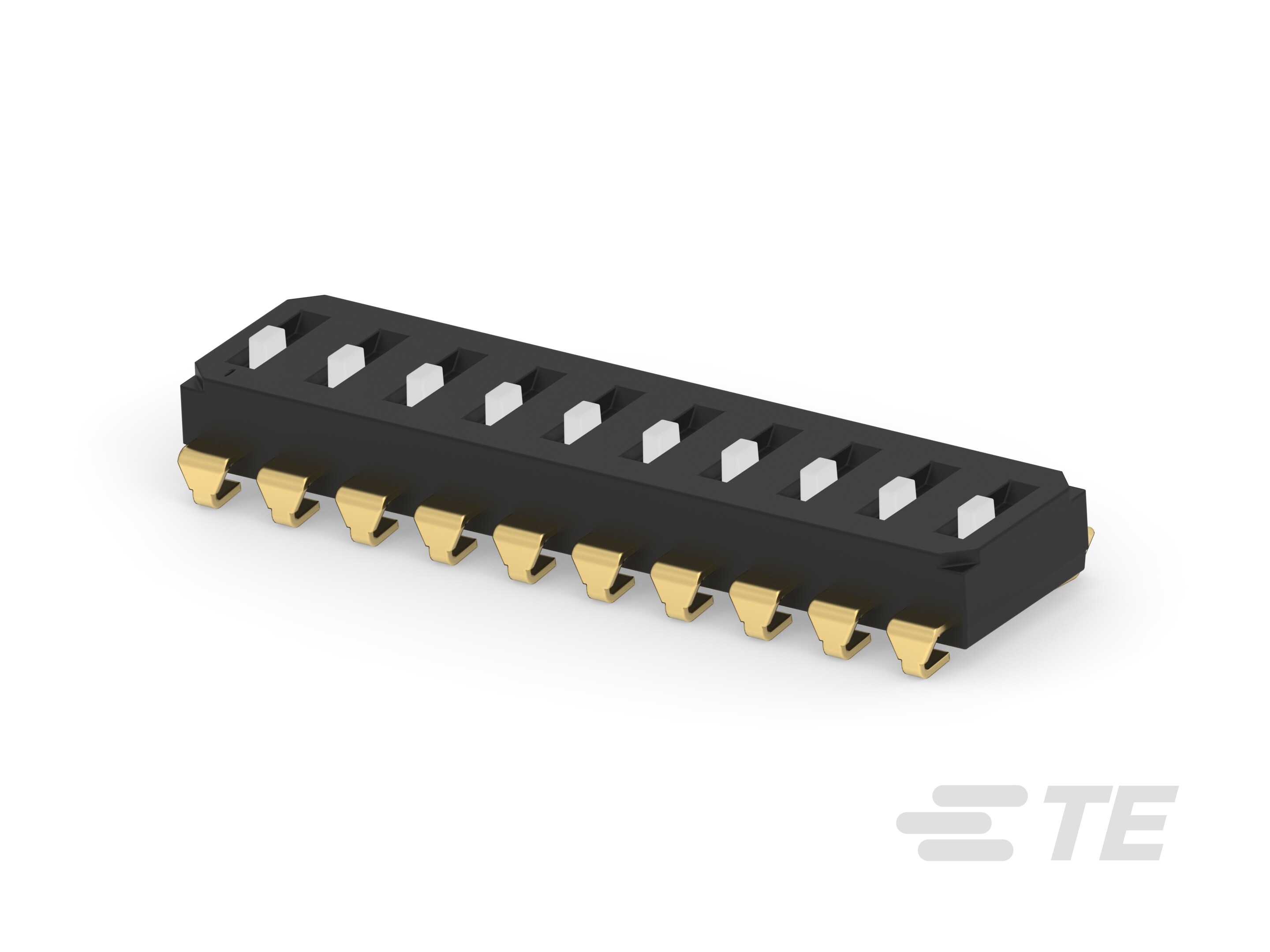 END STACK DIP 10P J RAISED  TUBE-2-2319847-0