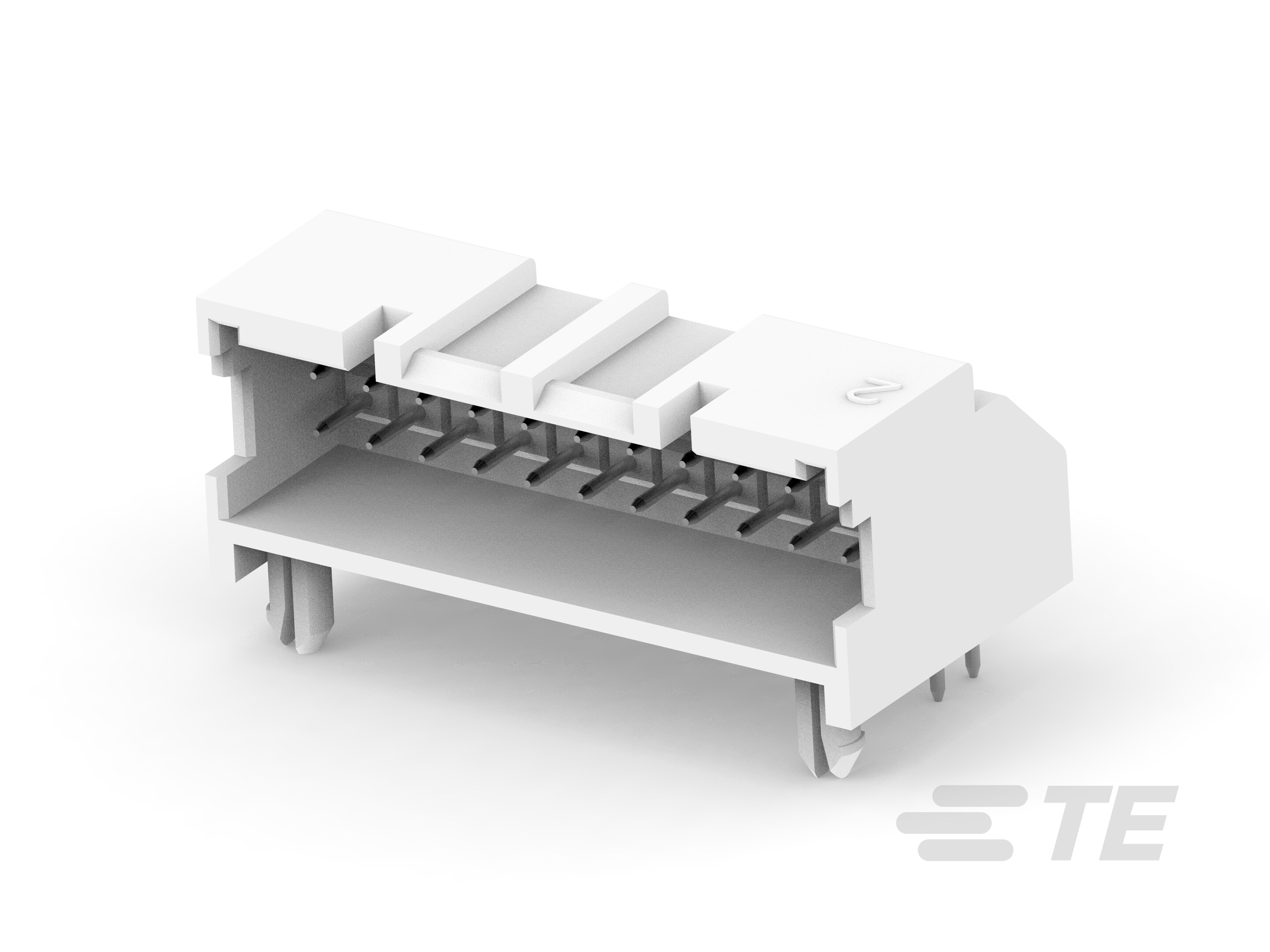 ASSY,HDR,RIGHT ANGLE,GWT,DUAL ROW, EP2.5-2-2323750-2