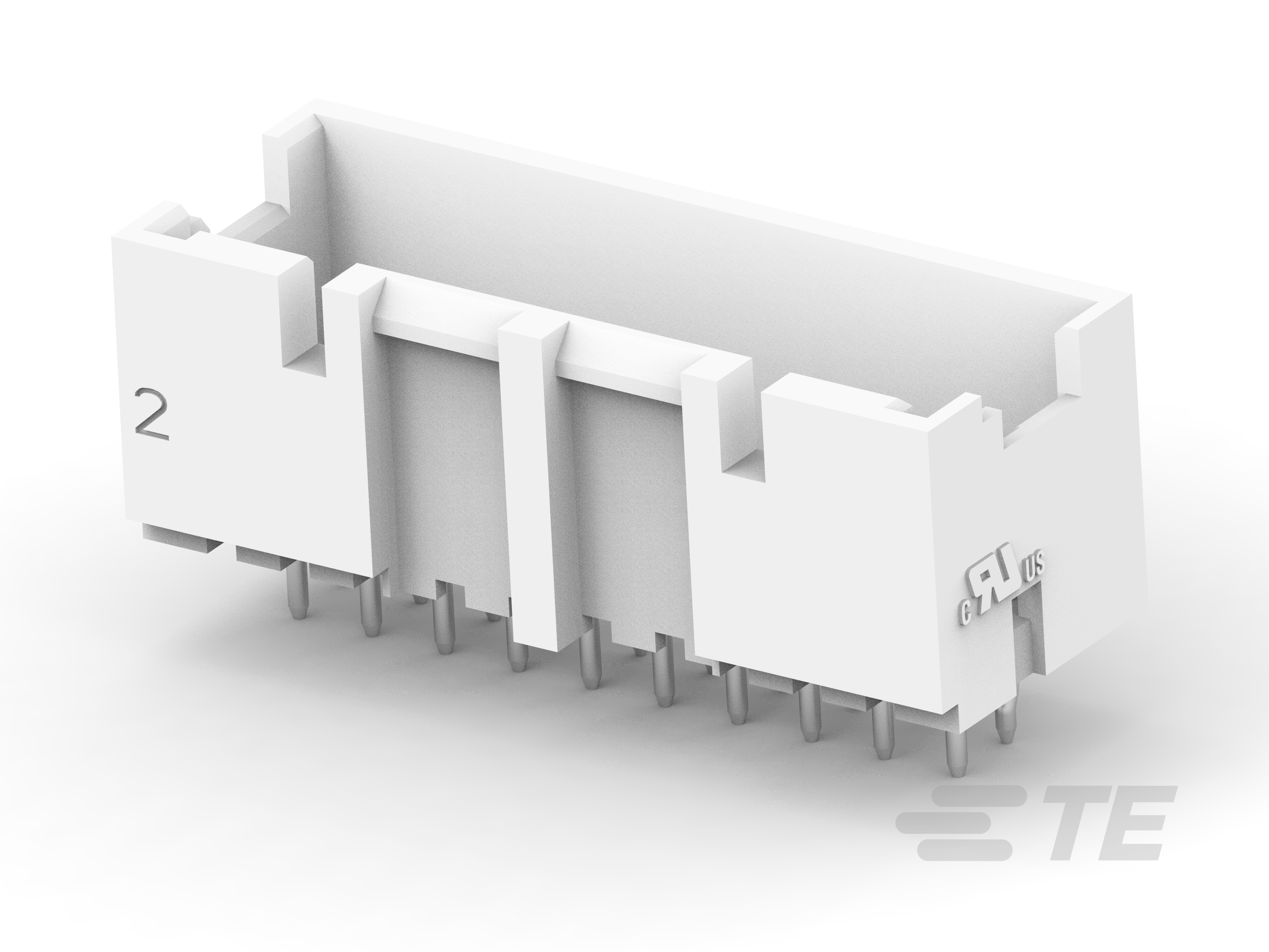 ASSY,HDR,VERT,GWT,NO-BOSS,DUAL ROW,EP2.5-2-2323751-0
