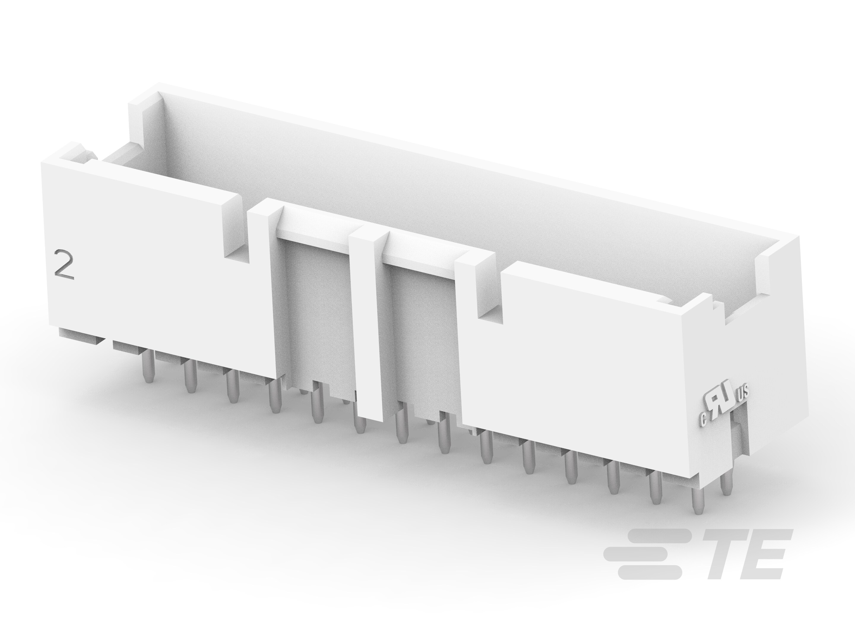 ASSY,HDR,VERT,GWT,NO-BOSS,DUAL ROW,EP2.5-2-2323751-8