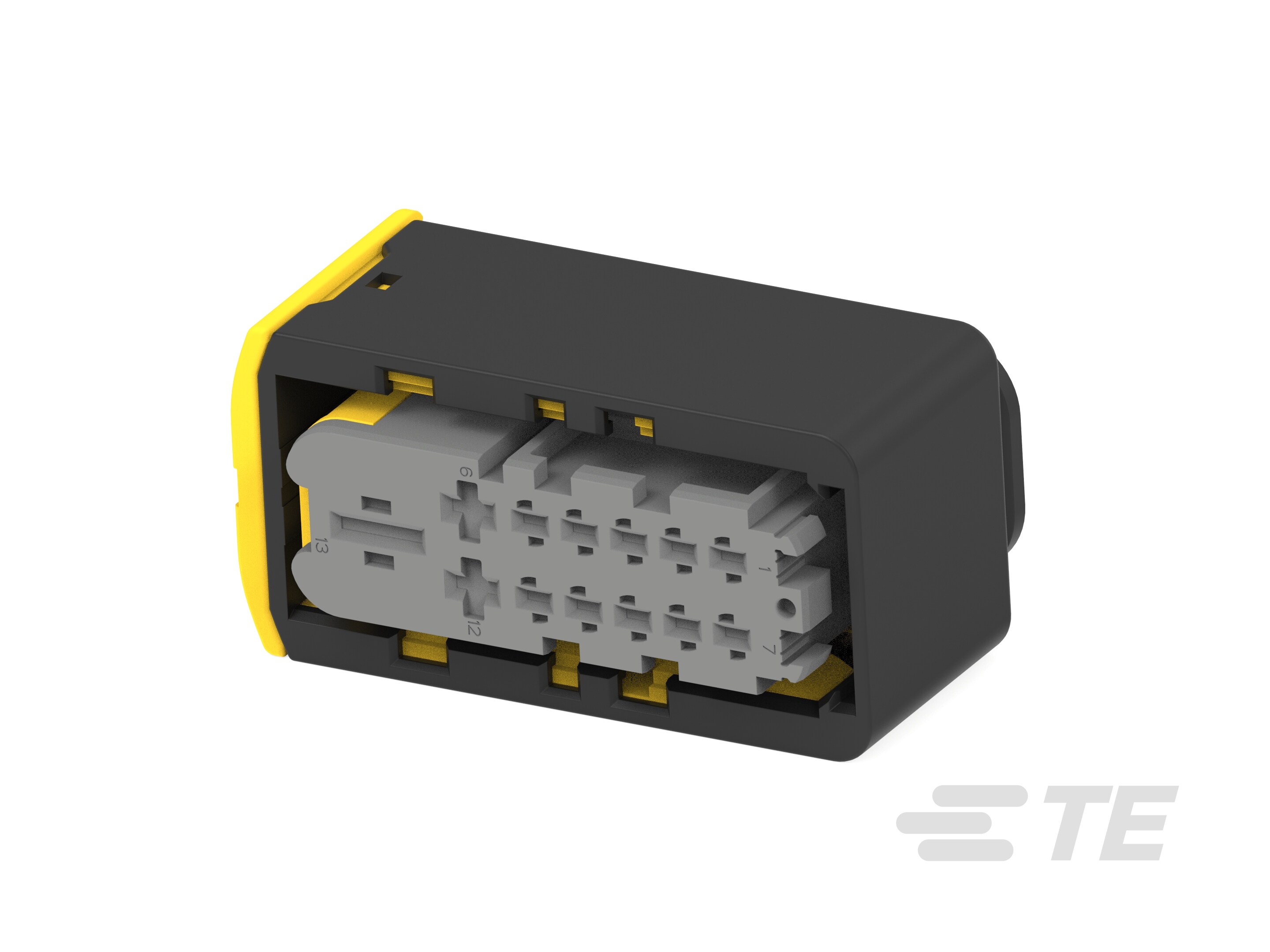 13POS,REC HSG ASSY,SLD,COD B-2-2358263-1