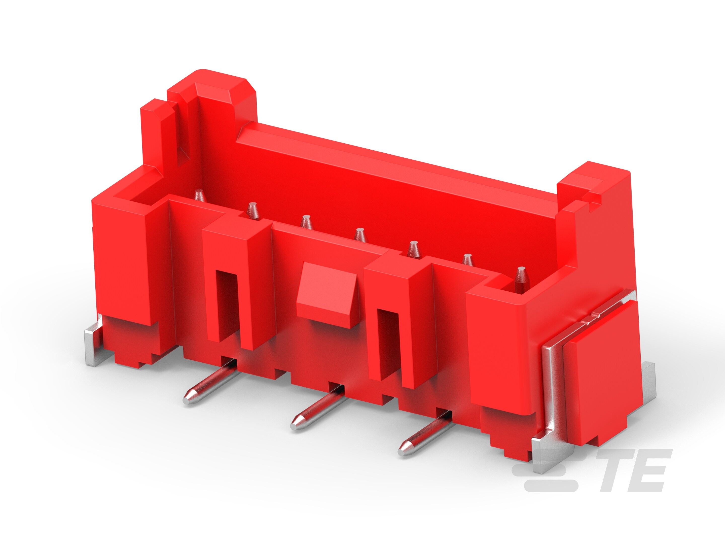 EP2.5 single row SMT header,7P,red-2-2365497-7