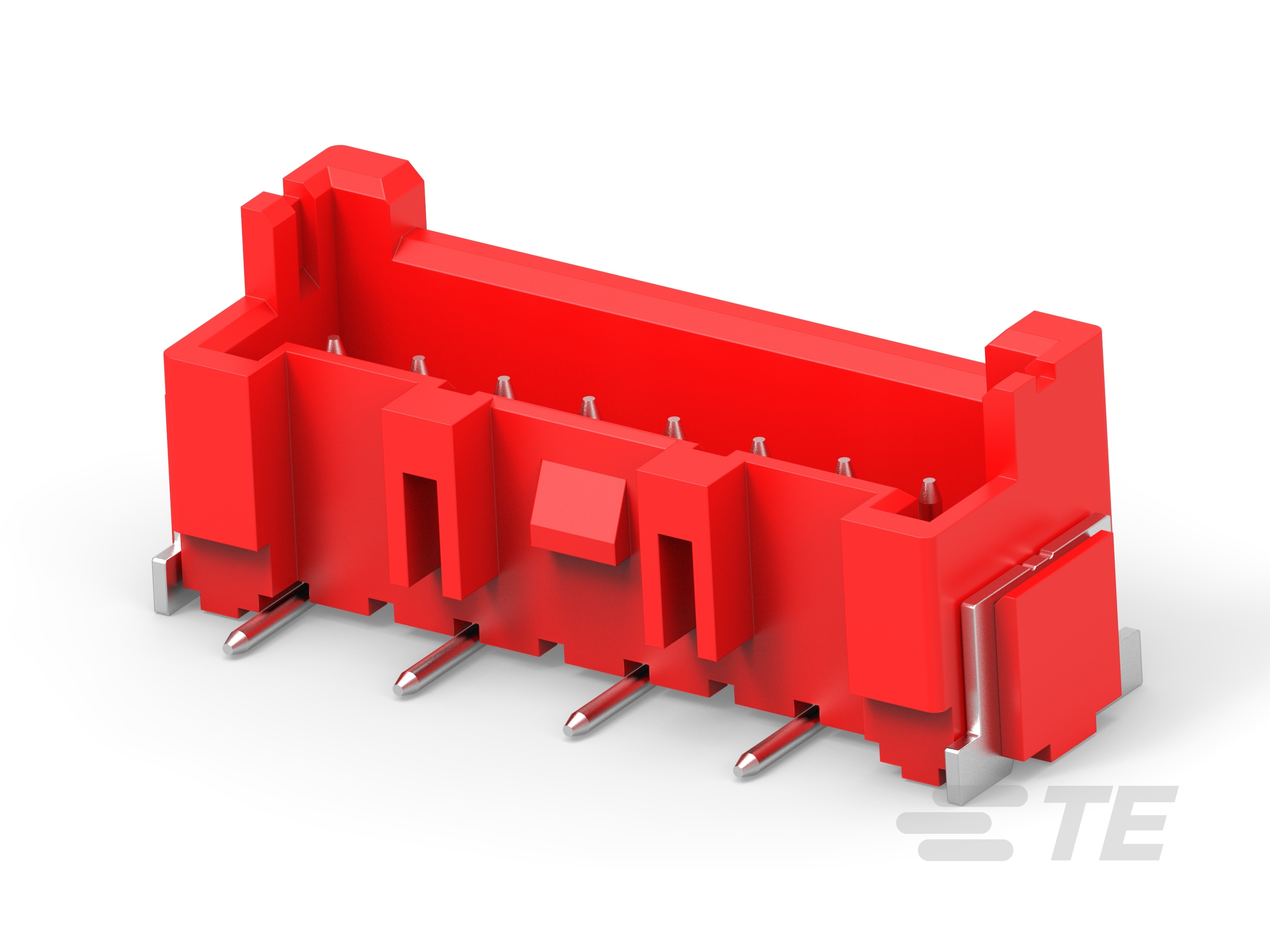 EP2.5 single row SMT header,8P,red-2-2365497-8