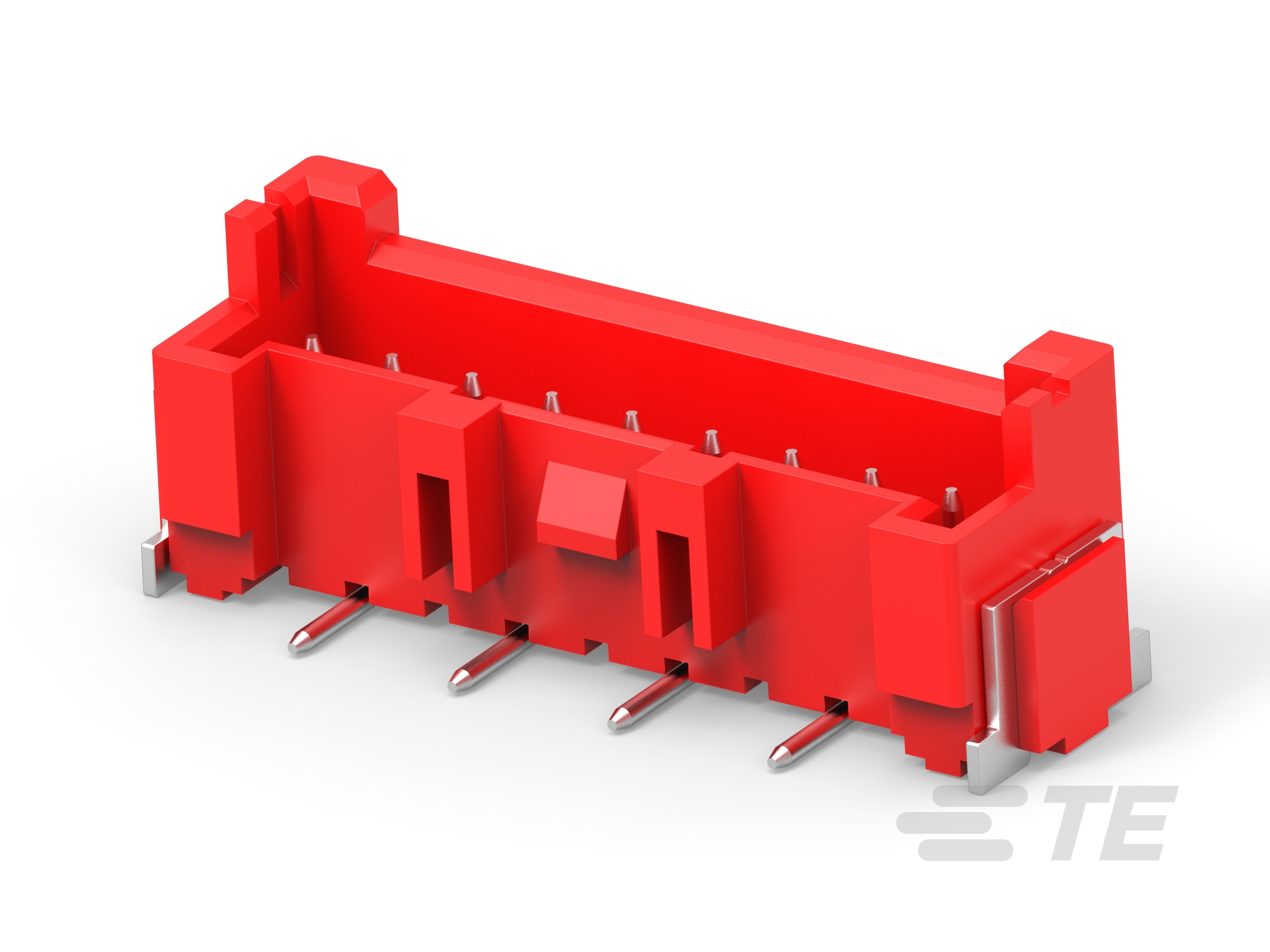 EP2.5 single row SMT header,9P,red-2-2365497-9