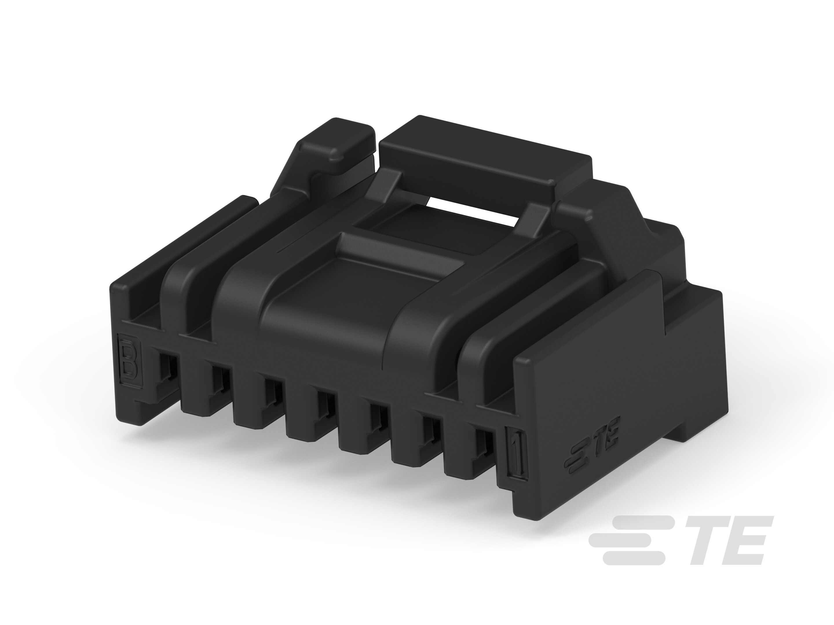 SGI 1.25 Plug HSG, 7P, Key B, Black-2-2371404-7