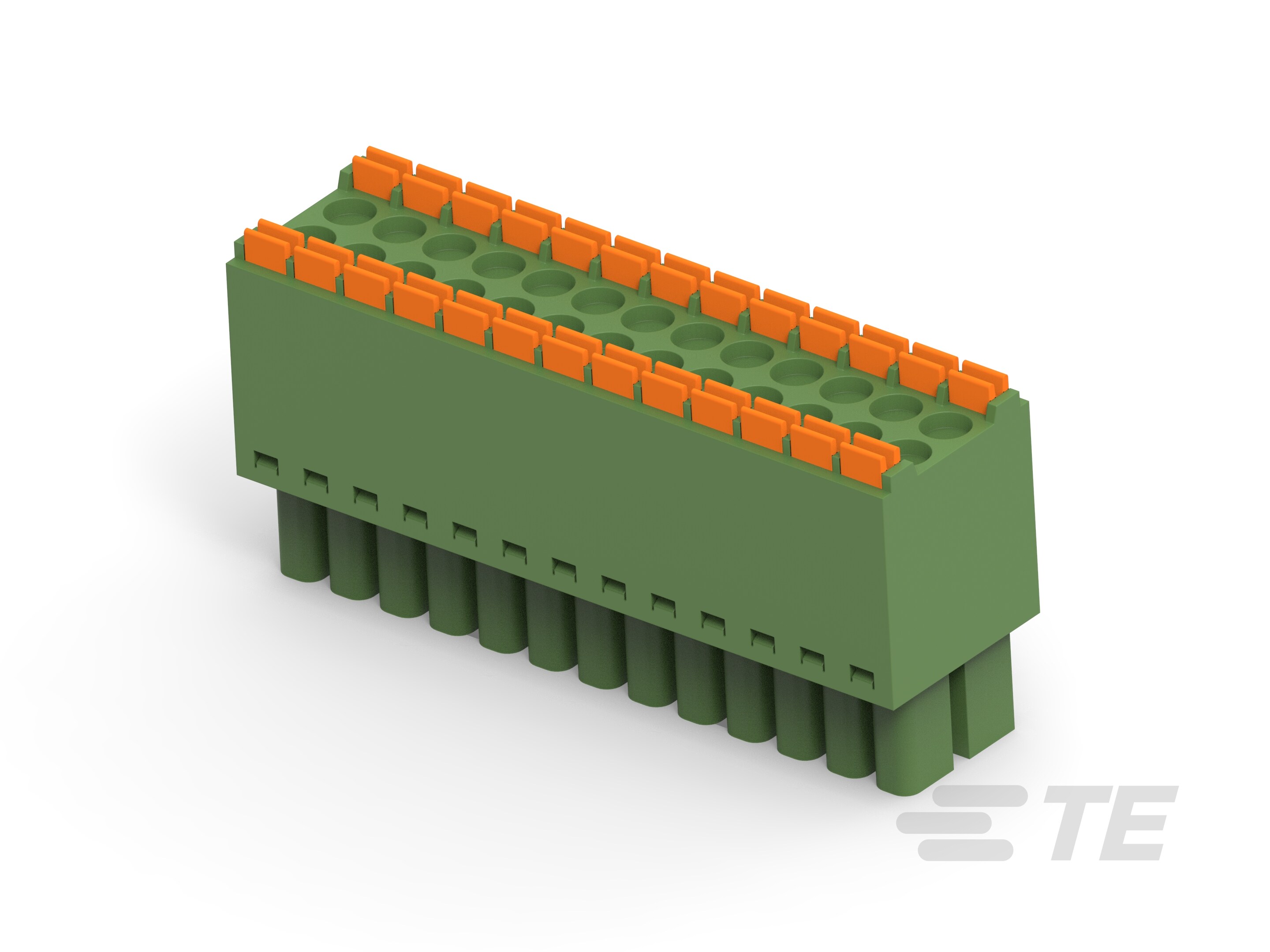 26 POS DR SPRING TB PLUG, PITCH 3.5-2-2385013-6