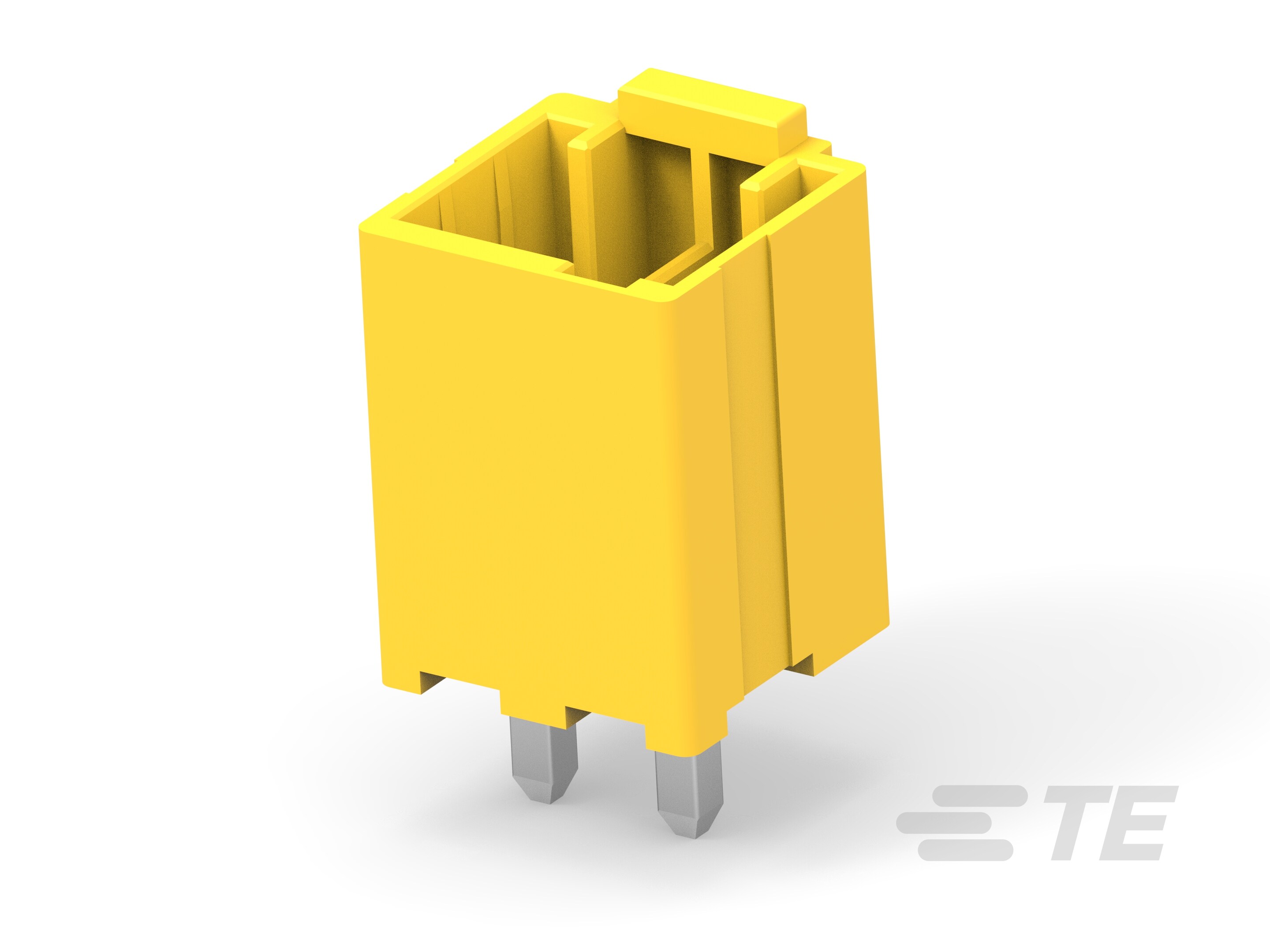 Header 2P Yellow HCI 4.0 Pitch-2-2423324-2