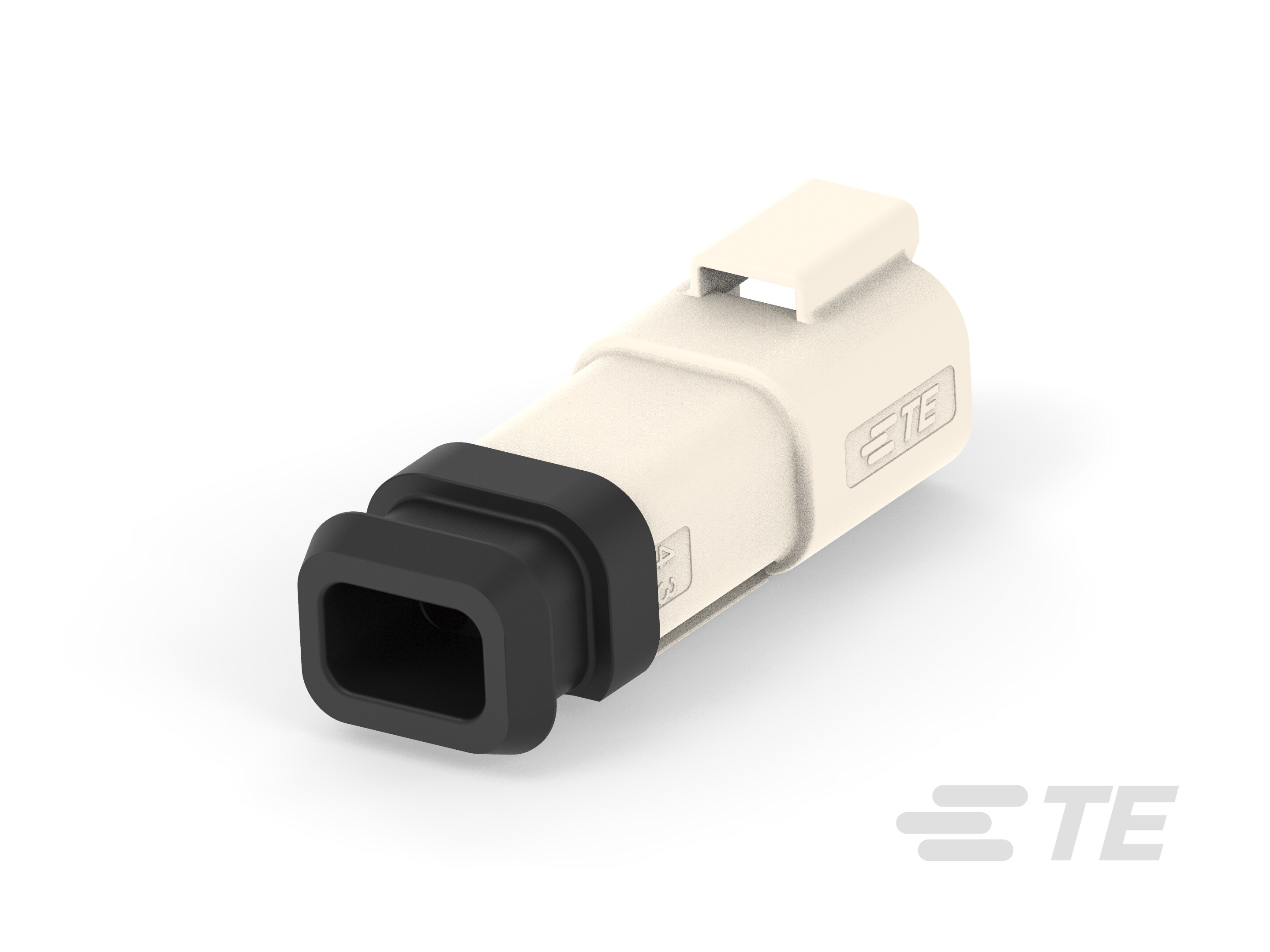 4CCT WHITE RECEP W/SMALL SEAL & HS-2-2600030-4