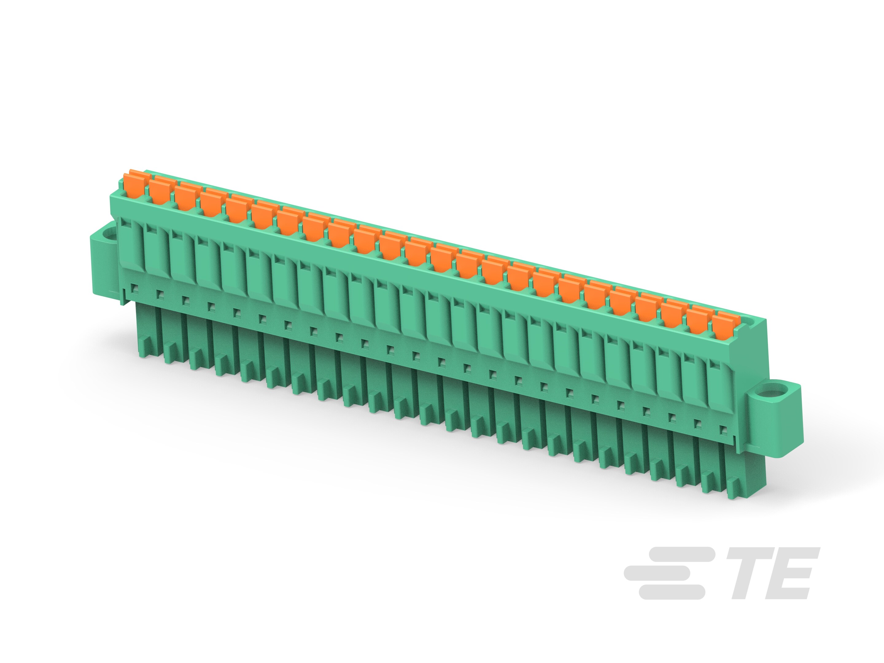 24P Spring TB Plug w/ Flg 3.5, GN-2-2842480-4