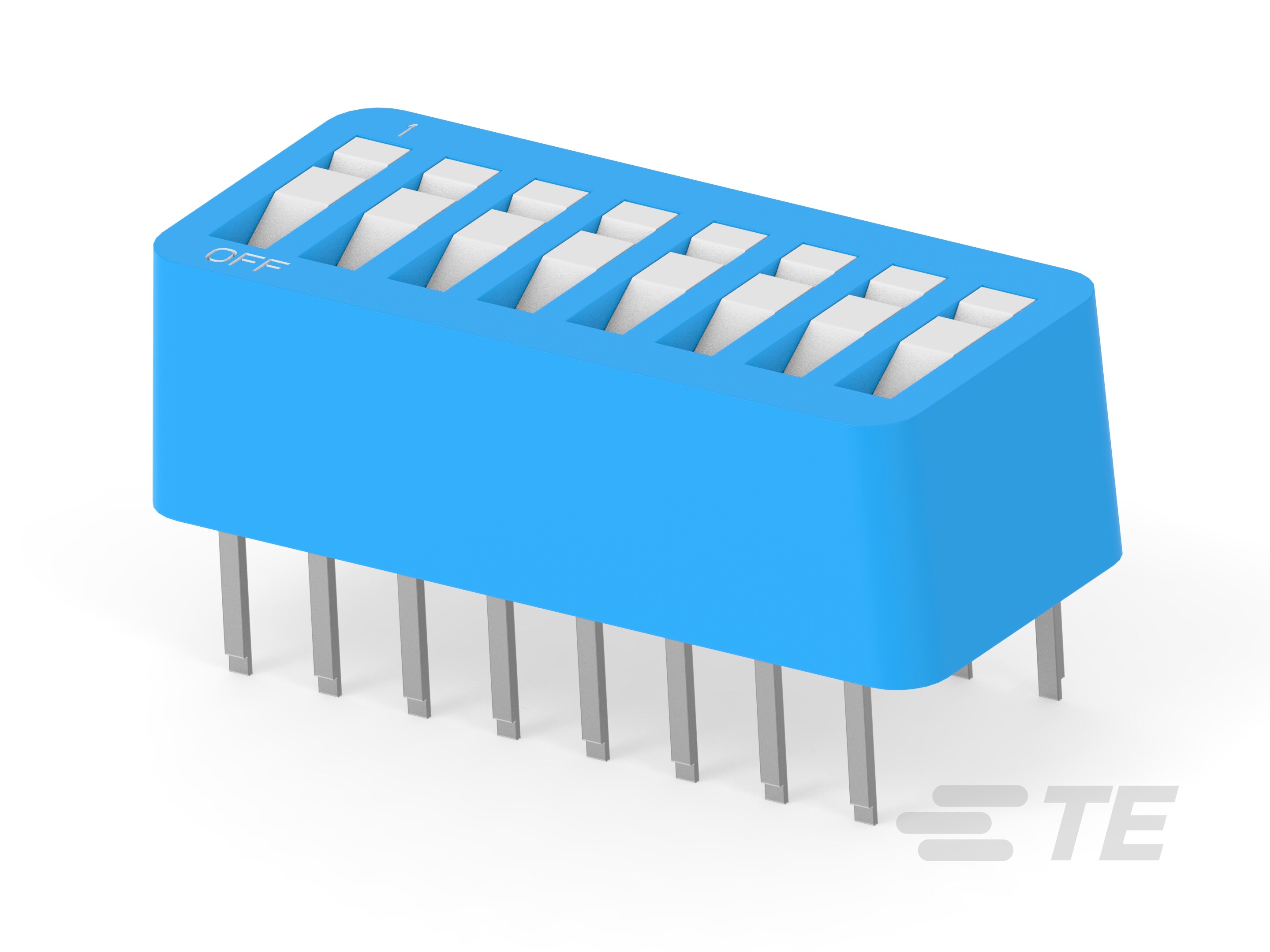 DIP SW 8 POSN W/TAPE AU-2-5435668-8