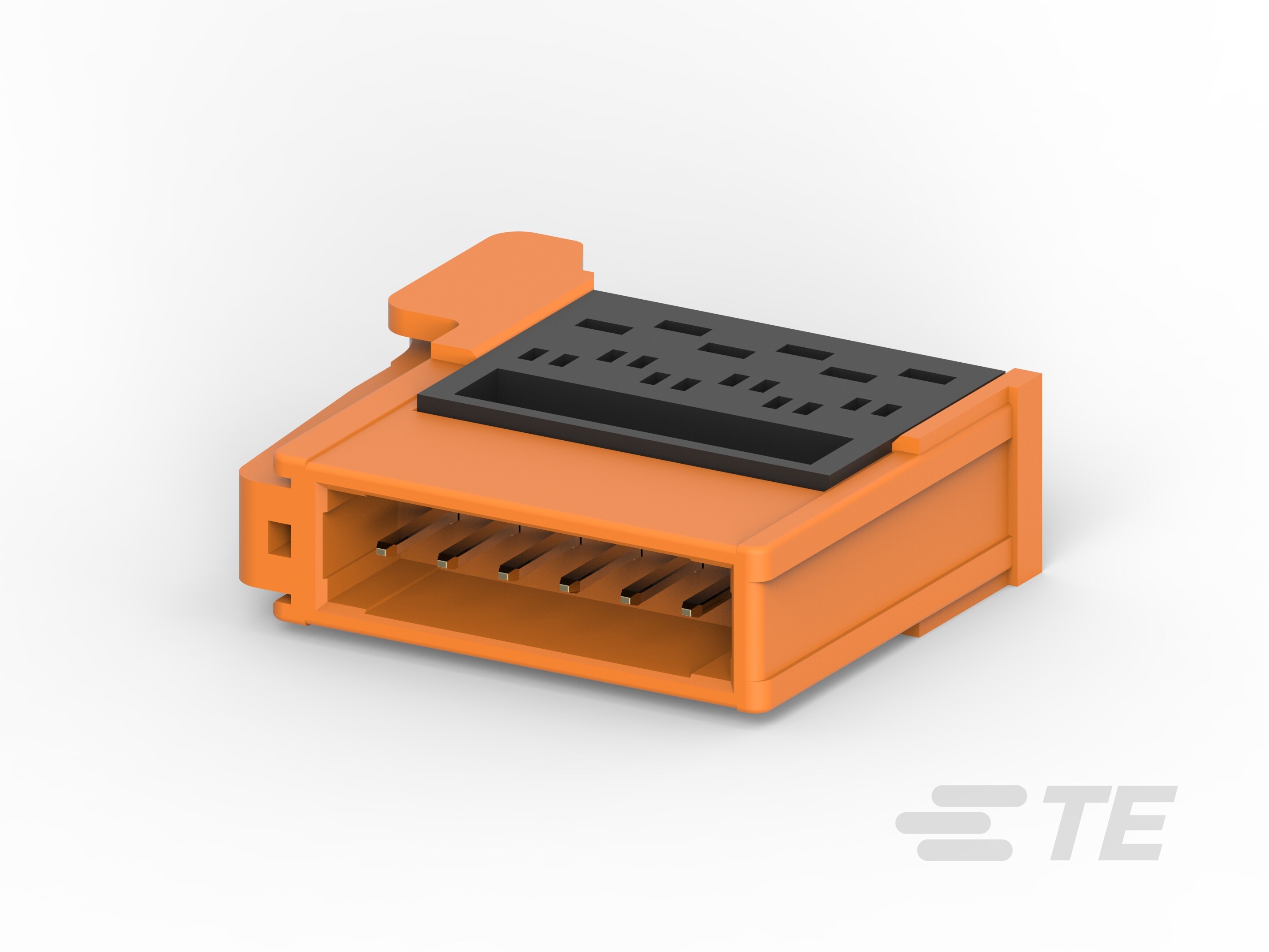 RITS CONN. PLUG ASSY 6P ORANGE-3-1473562-6