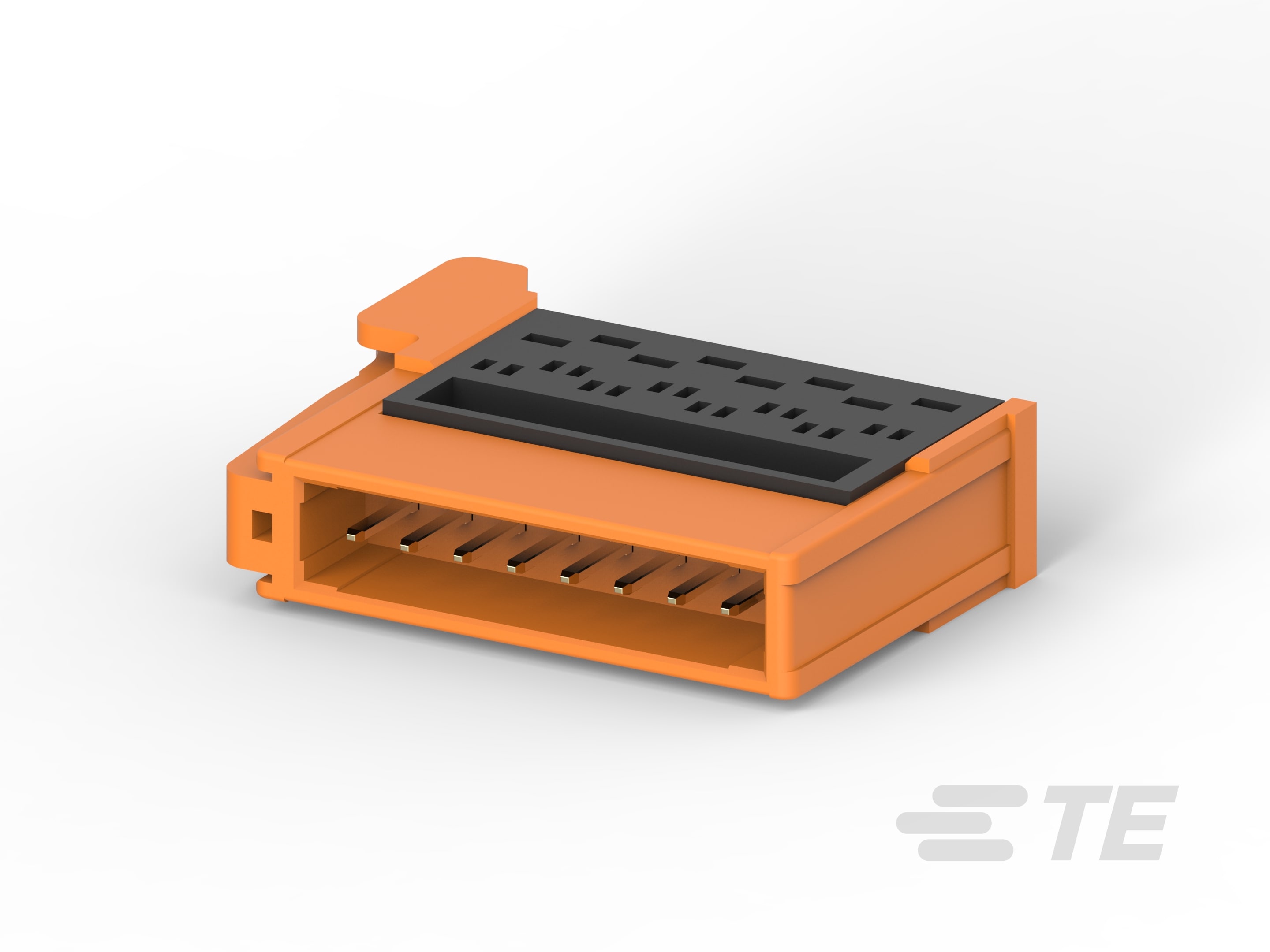 RITS CONN. PLUG ASSY 8P ORANGE-3-1473562-8