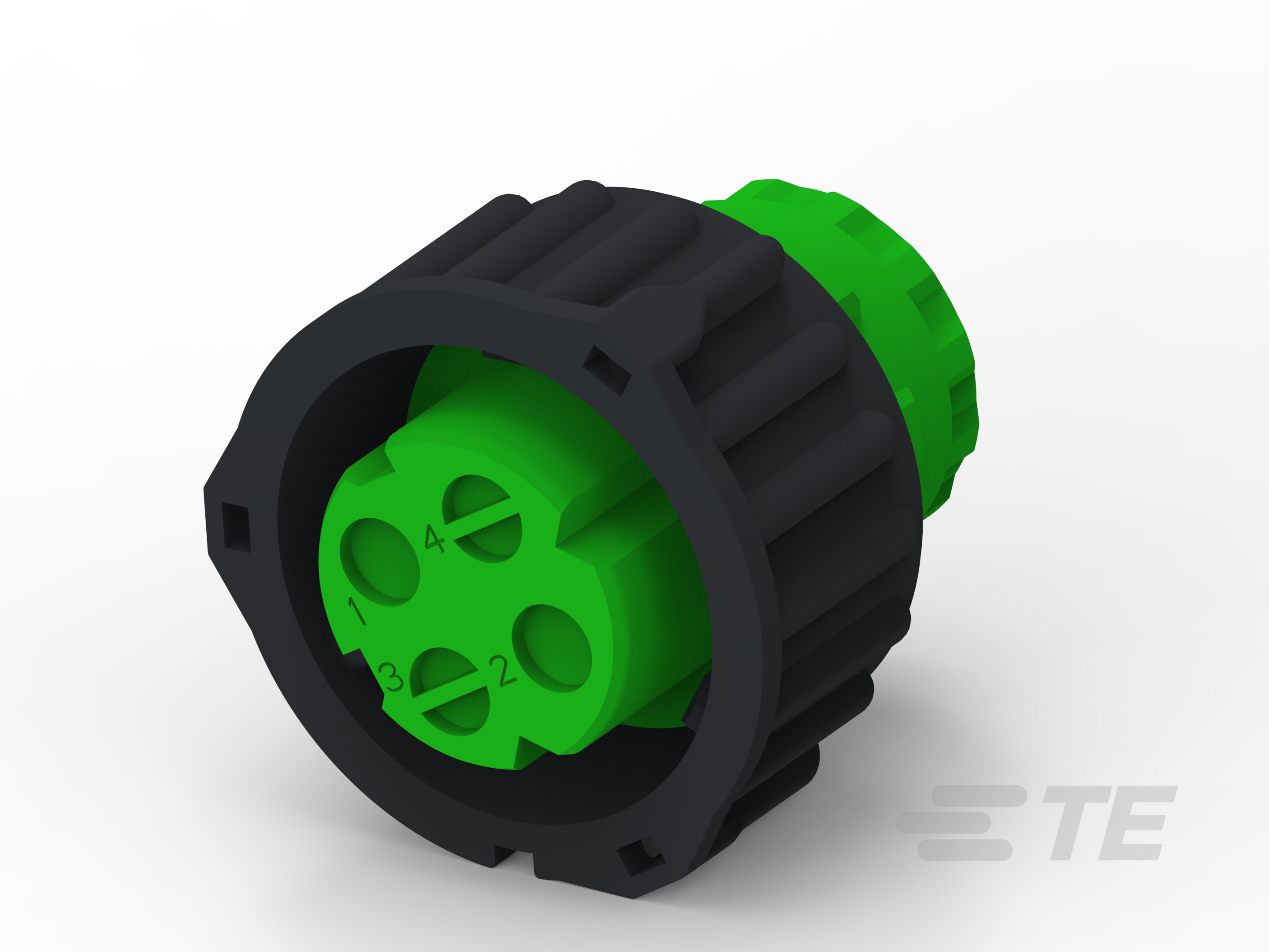 4POS,DIA 2.5 SOCK CON,SOCK. HSG-3-1719434-3