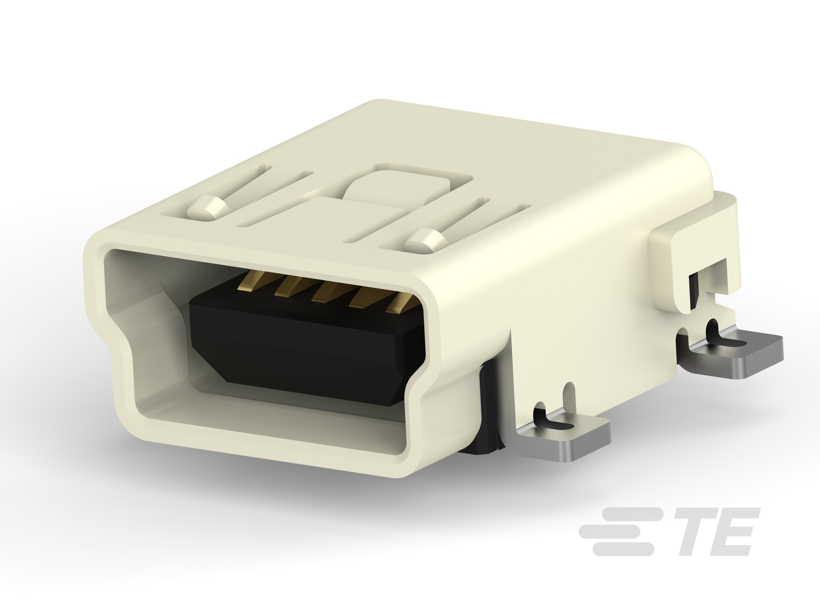 Mini USB,R/A,SMT,matte tin,w/o mylar-3-1734035-2