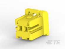 GIC 2.5 W PLUG HSG 2P YELLOW-3-1903388-4