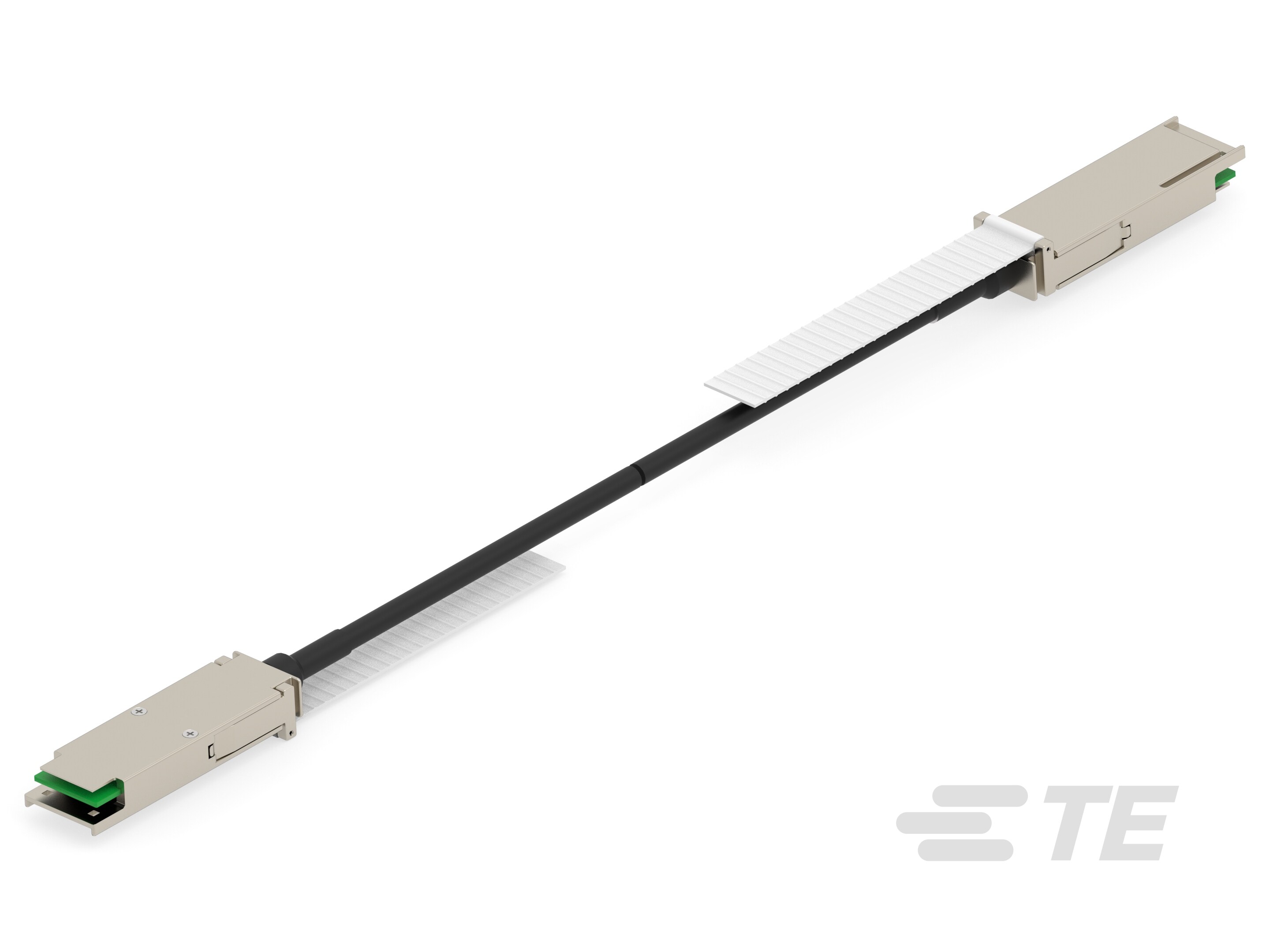 C/A, QSFP, 4M, P1-P2, UNEQUALIZED-2053638-4