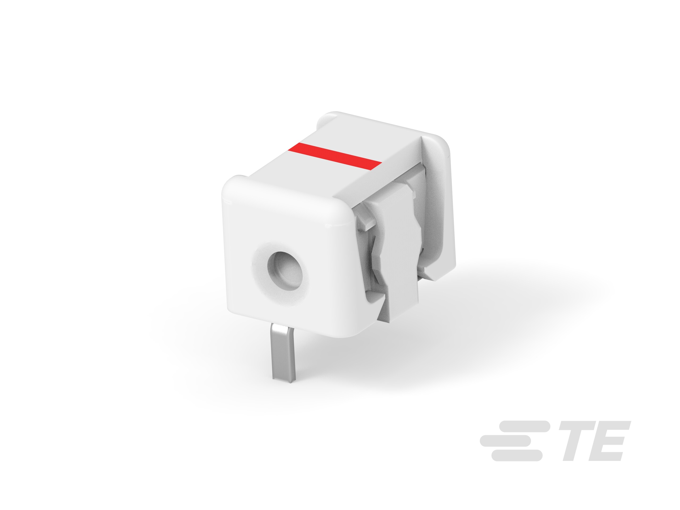 Connector, Thru Hole-IDC, 1 pos, 24AWG-3-2106489-1