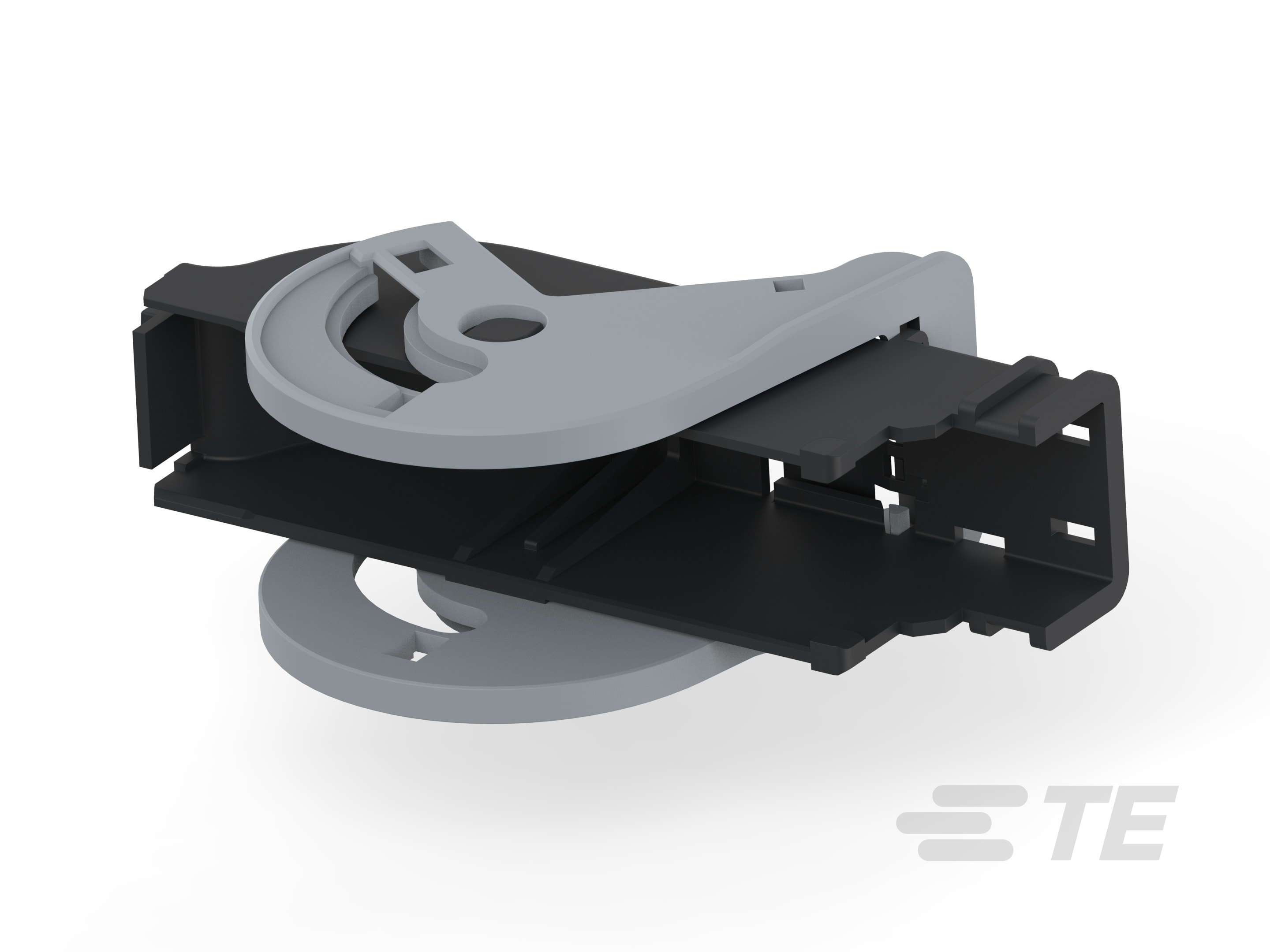 REC CONN CVR ASSY,46POS,MCON 12,90 DEG-3-2209521-1