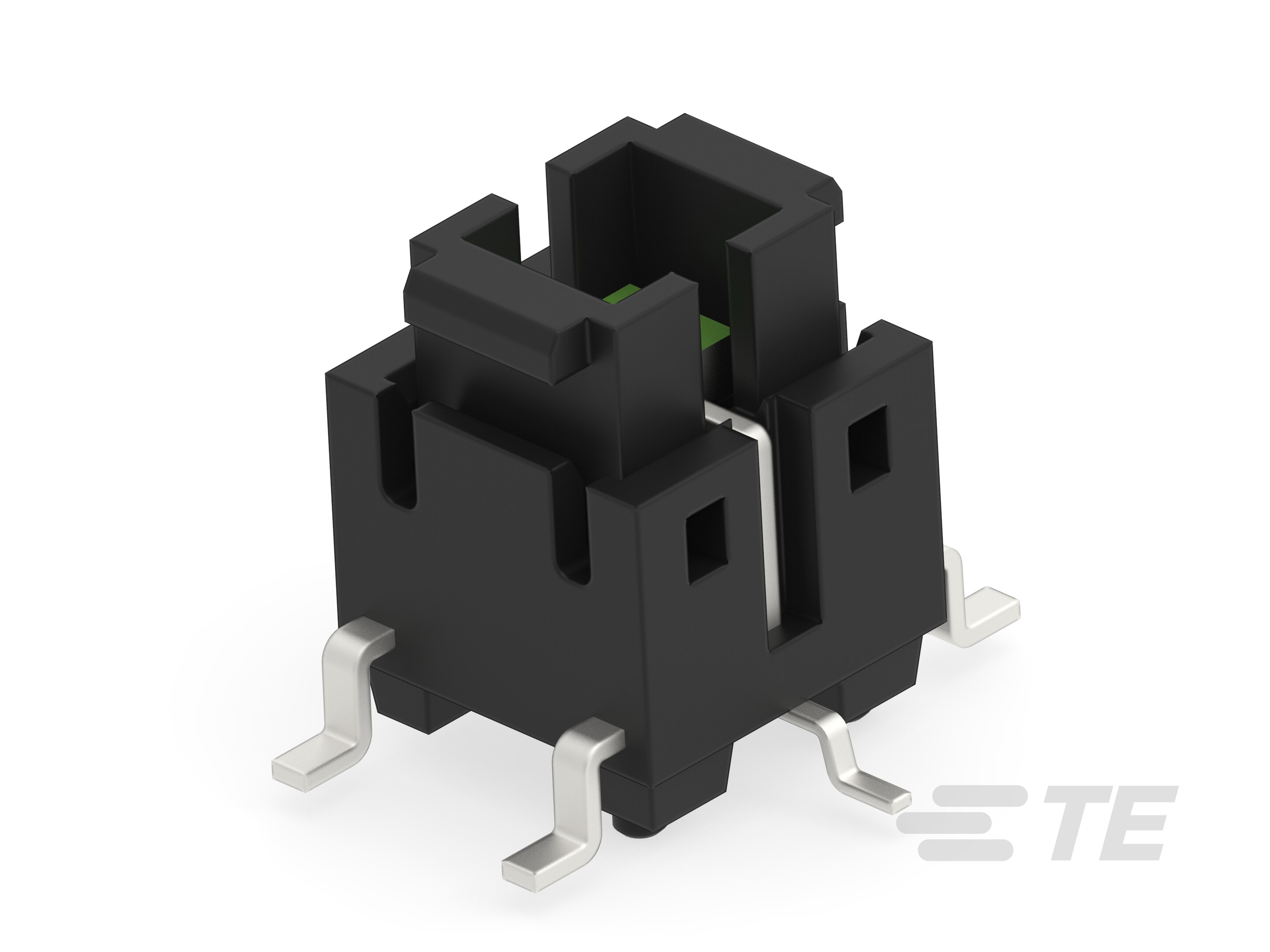 6X6 ILL TACT SMT 260GF YELLOW GREEN-3-2213819-5