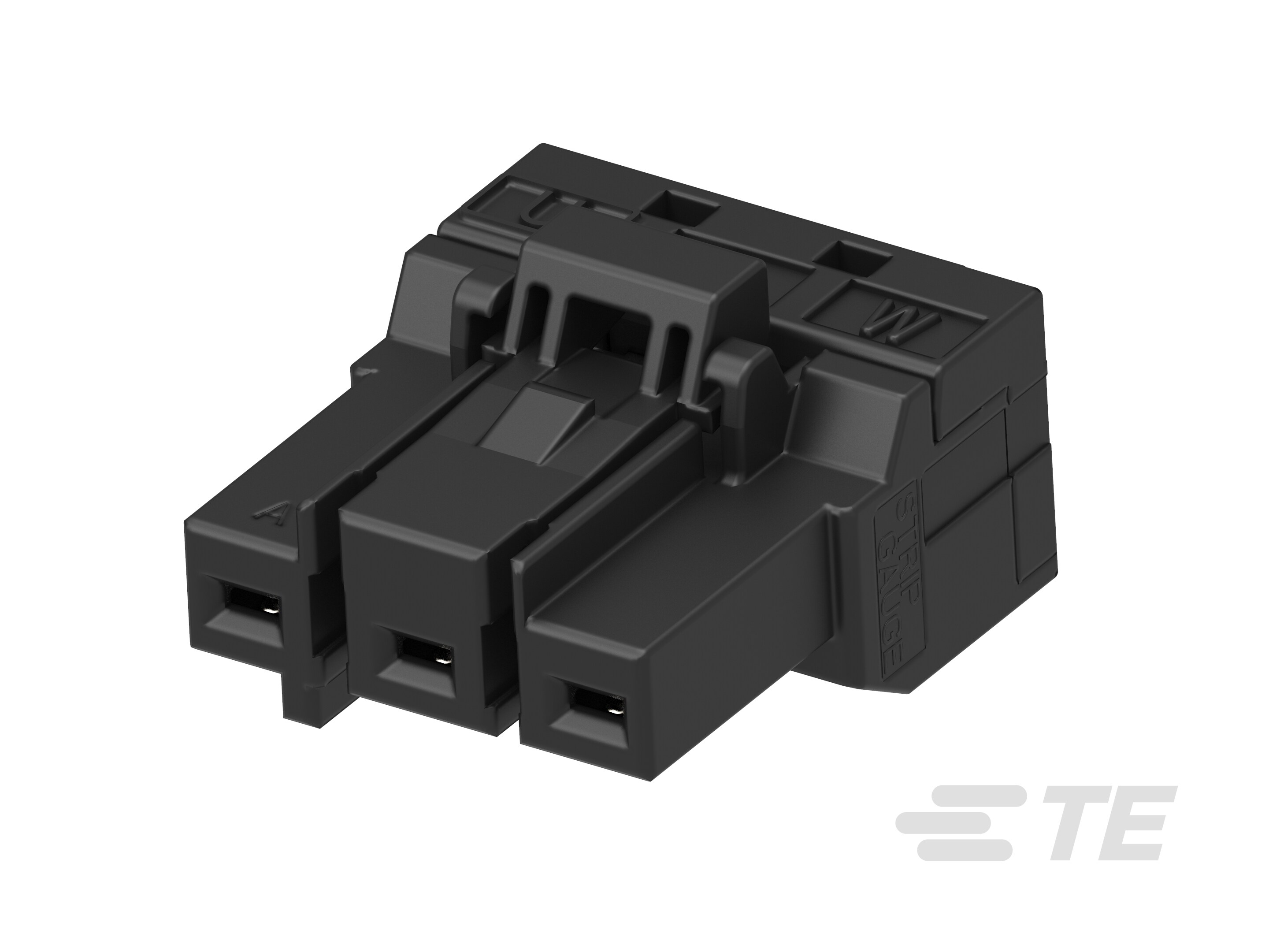 D3950 REC 3POS 1ROW X KEY MARKED-3-2229794-1