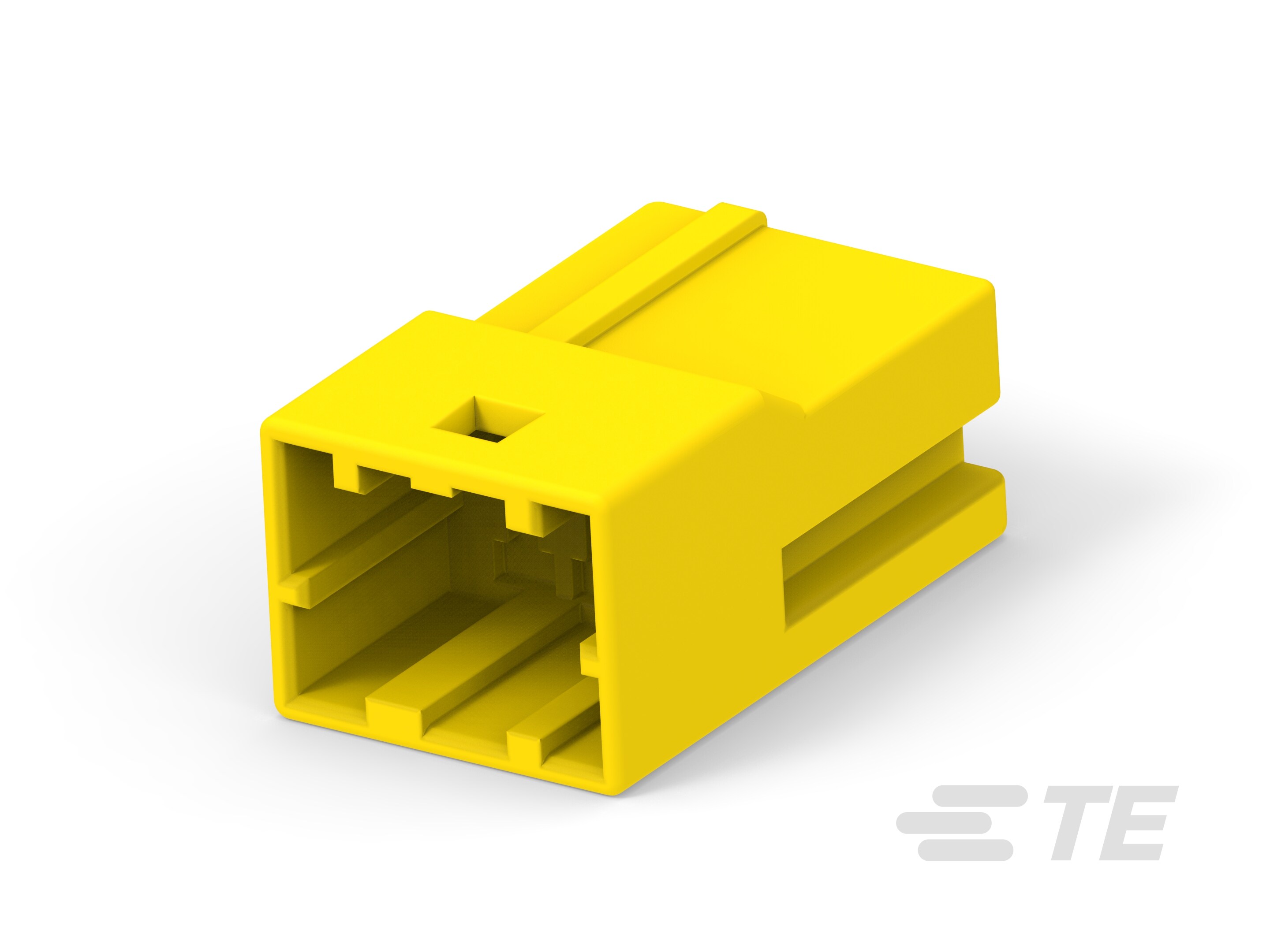 GIC 2.5 W CAP HSG 3P YELLOW-3-2232572-4