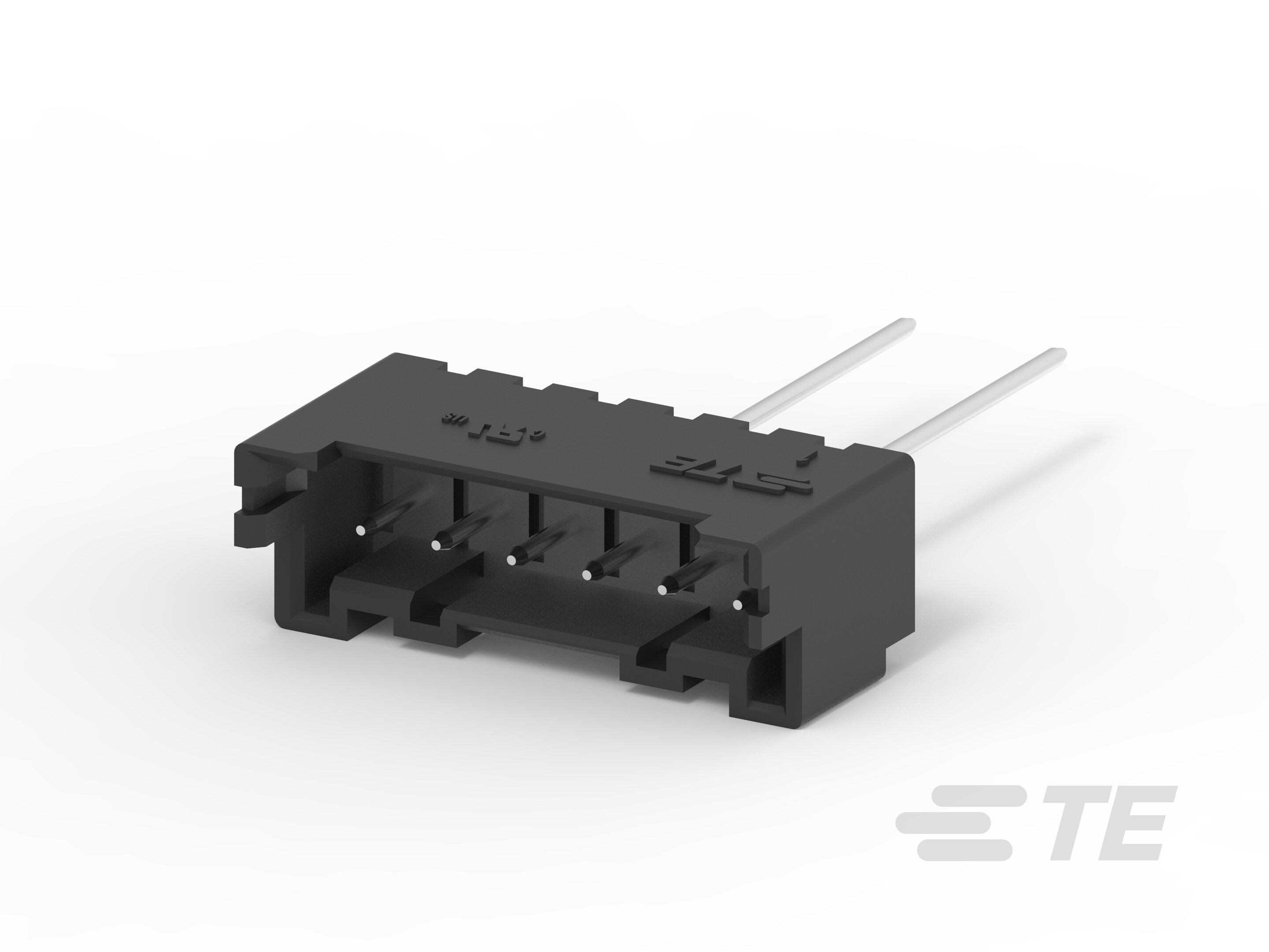 EP2.5 HDR 6P VERT W/O BOSS,TAPING,BLACK-3-2299683-6