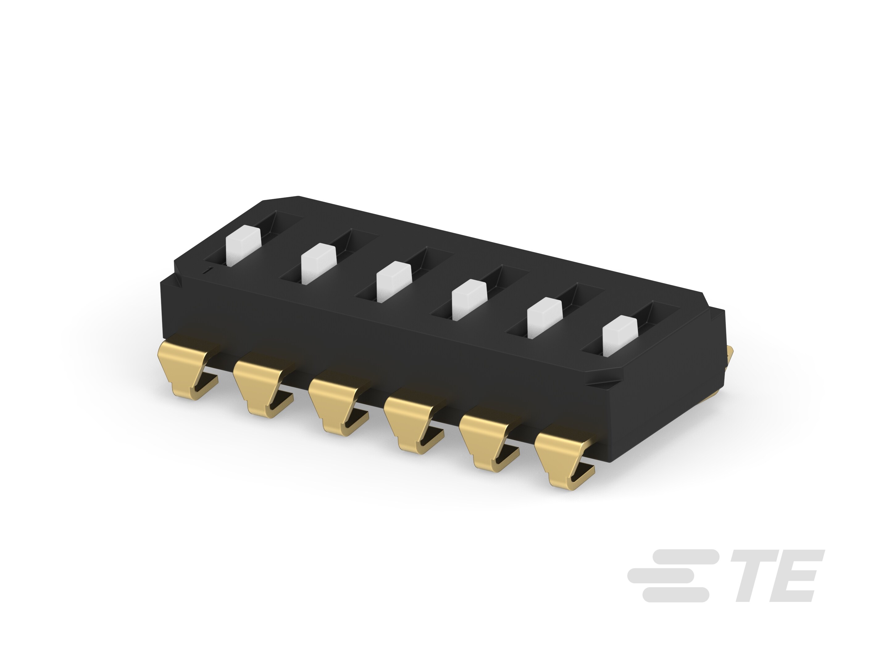 END STACK DIP 6P J RAISED  T&R-3-2319847-7