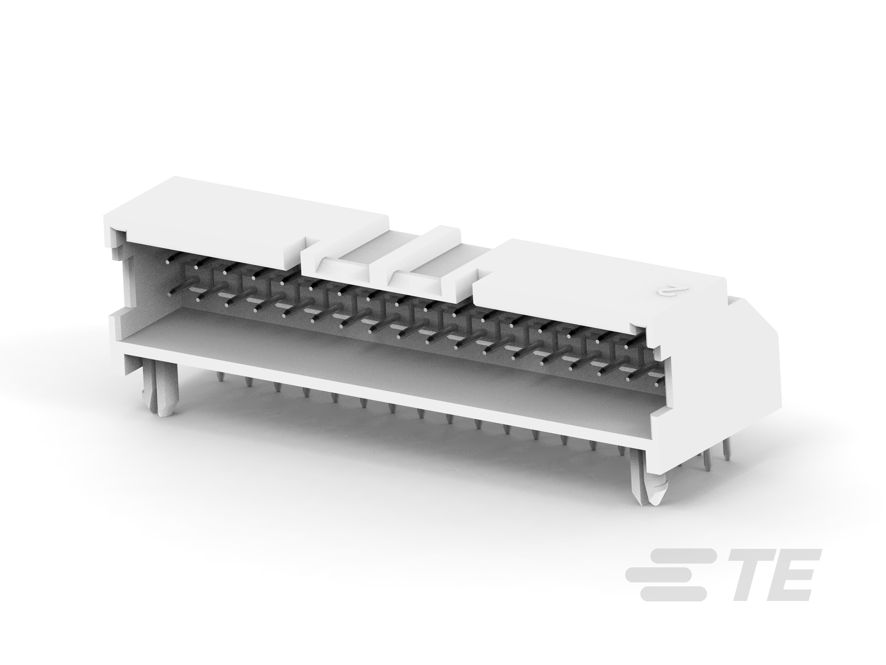 ASSY,HDR,RIGHT ANGLE,GWT,DUAL ROW, EP2.5-3-2323750-6