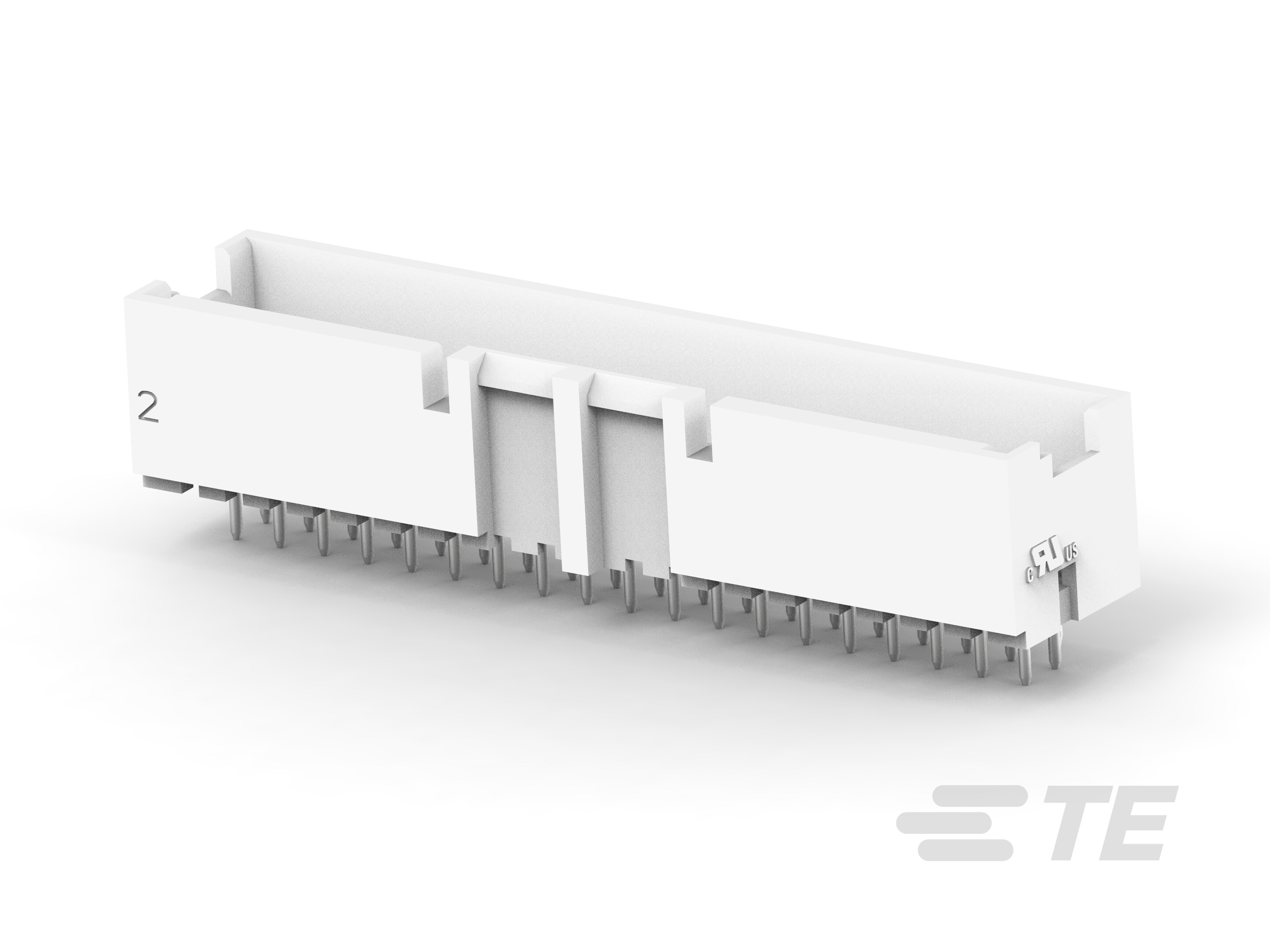 ASSY,HDR,VERT,GWT,NO-BOSS,DUAL ROW,EP2.5-3-2323751-8