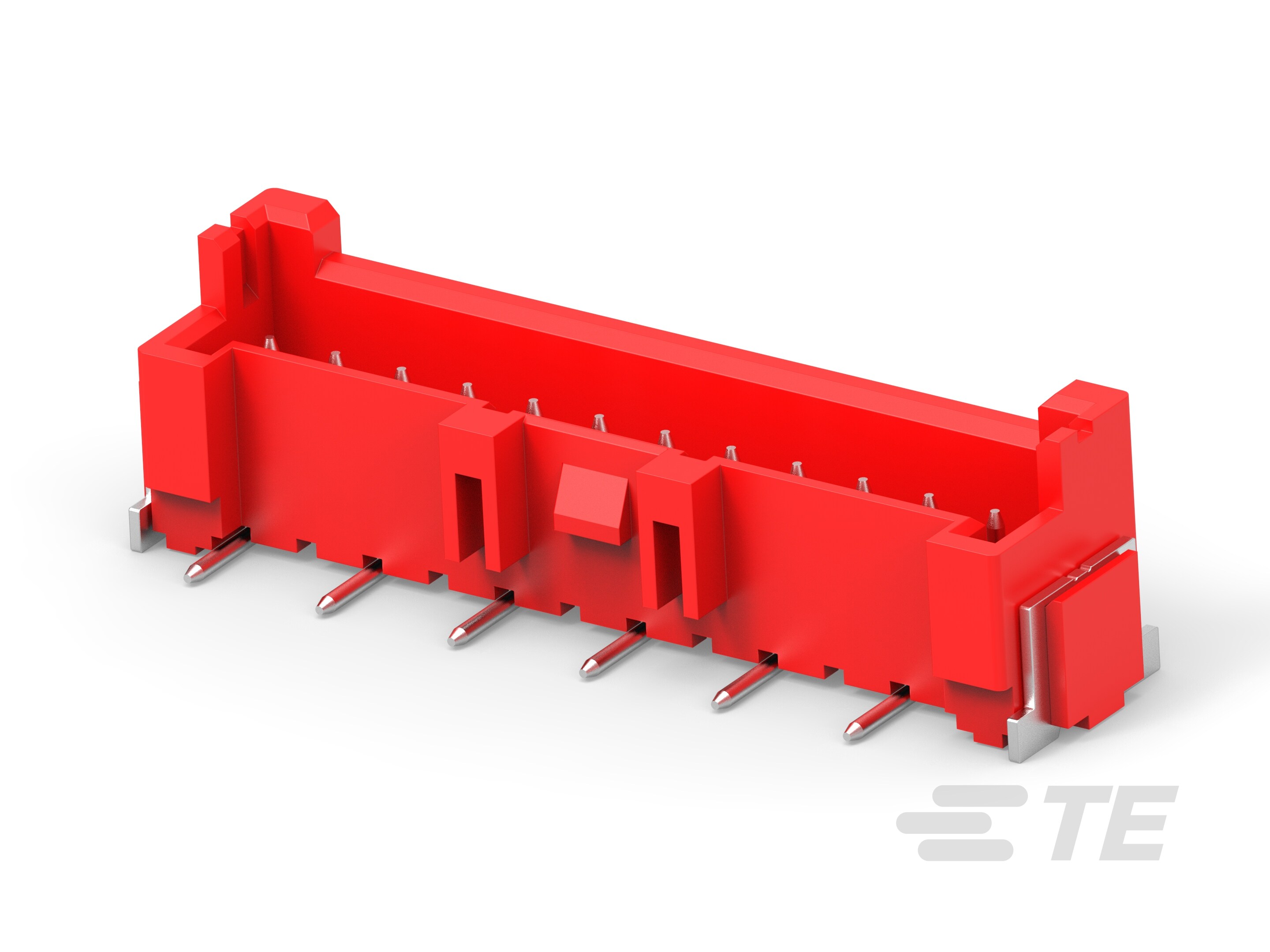 EP2.5 single row SMT header,12P,red-3-2365497-2