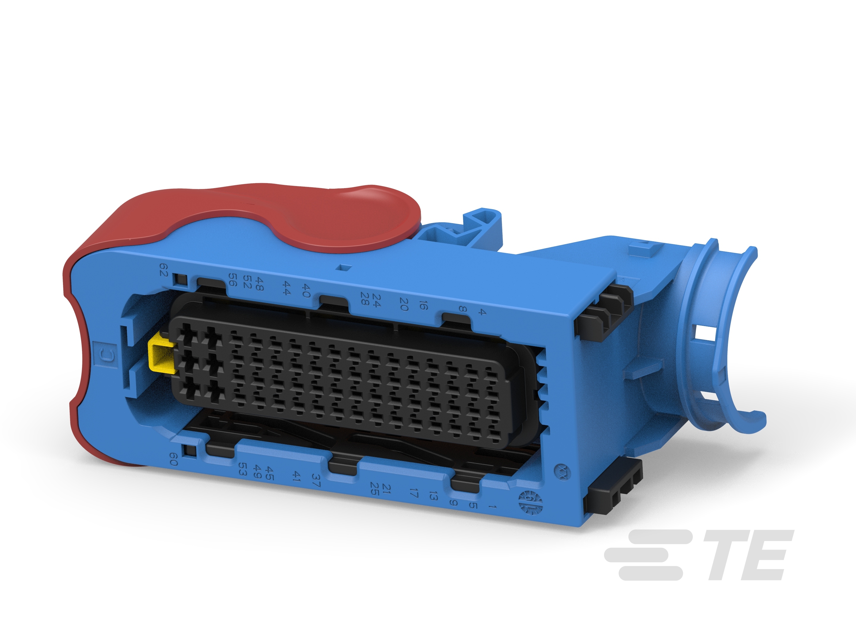 62POS,HYBRID,REC HSG ASSY,SLD,COD C-3-2366619-2