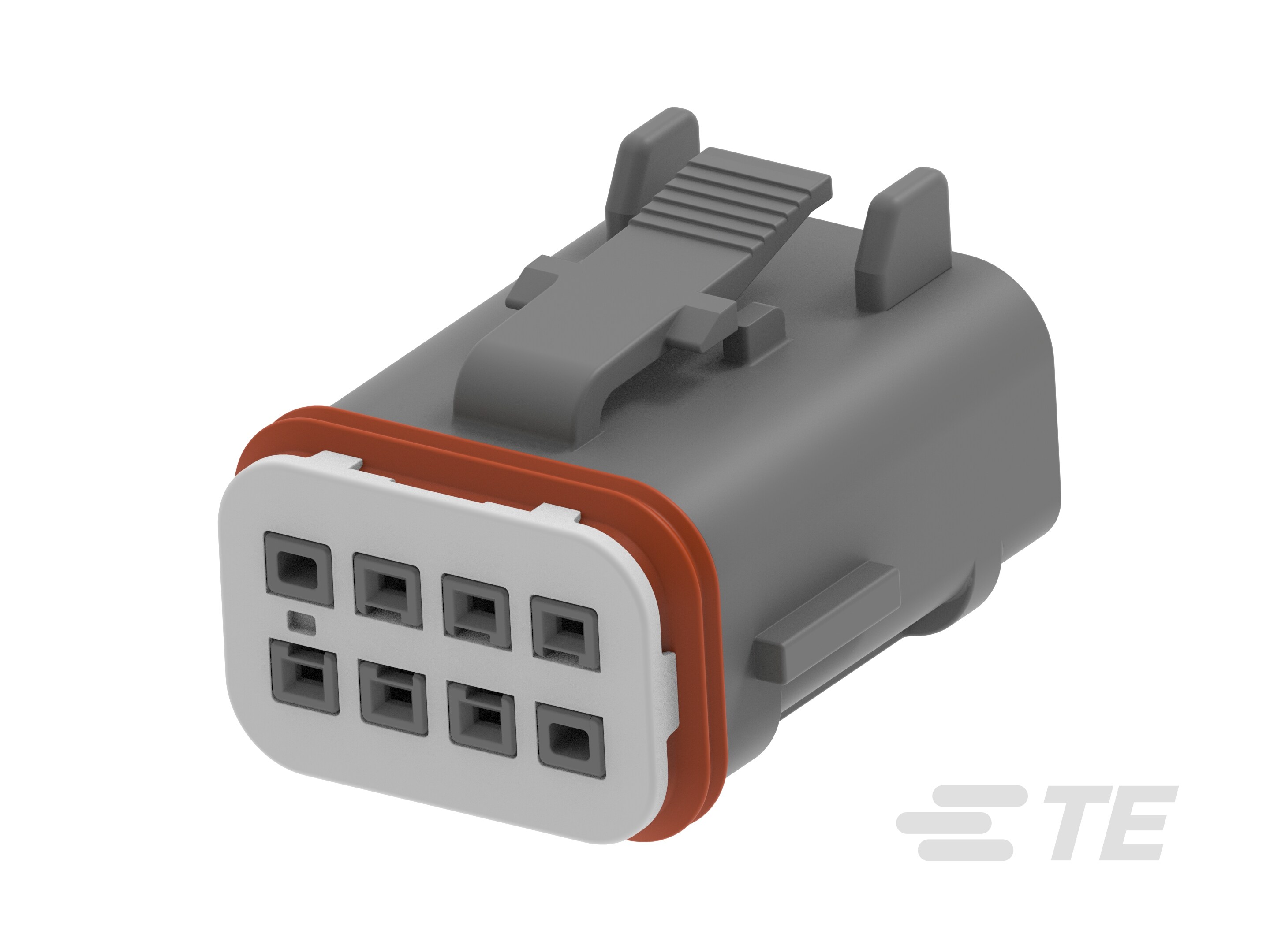 6POS,MCON 1.2,REC HSG ASSY,SLD,COD C-3-2375555-3