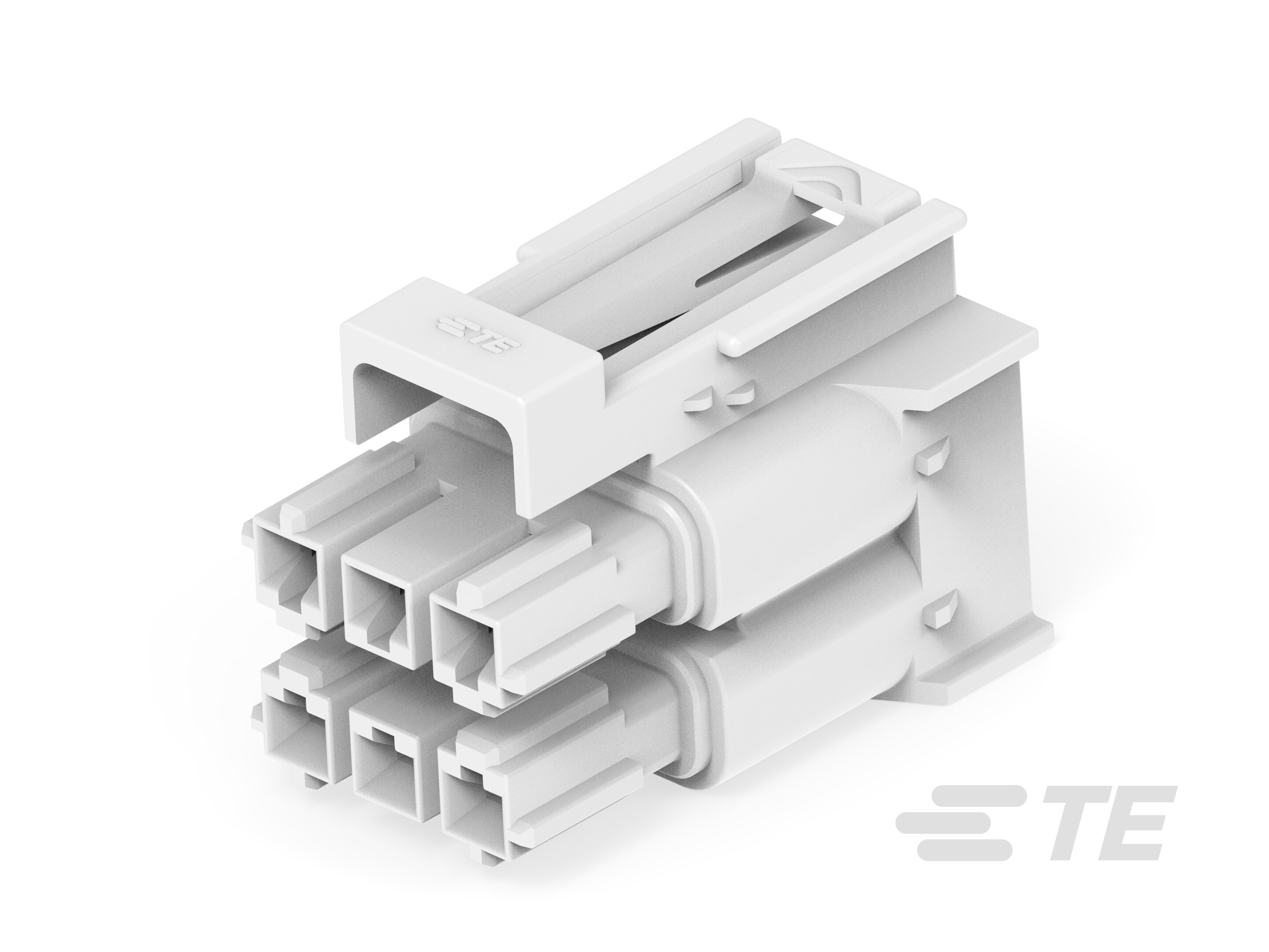 Power Versa-Lock PLUG, 2X3 KEY C, GWT-3-2381595-6