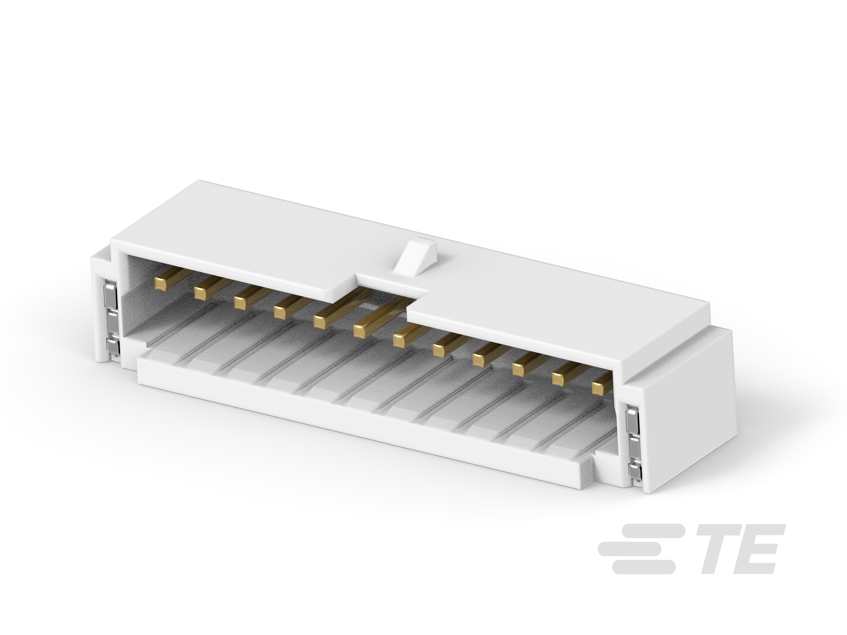 1.5P 12POS WTB R/A BRD W LATCH AU NAT-3-2381626-2