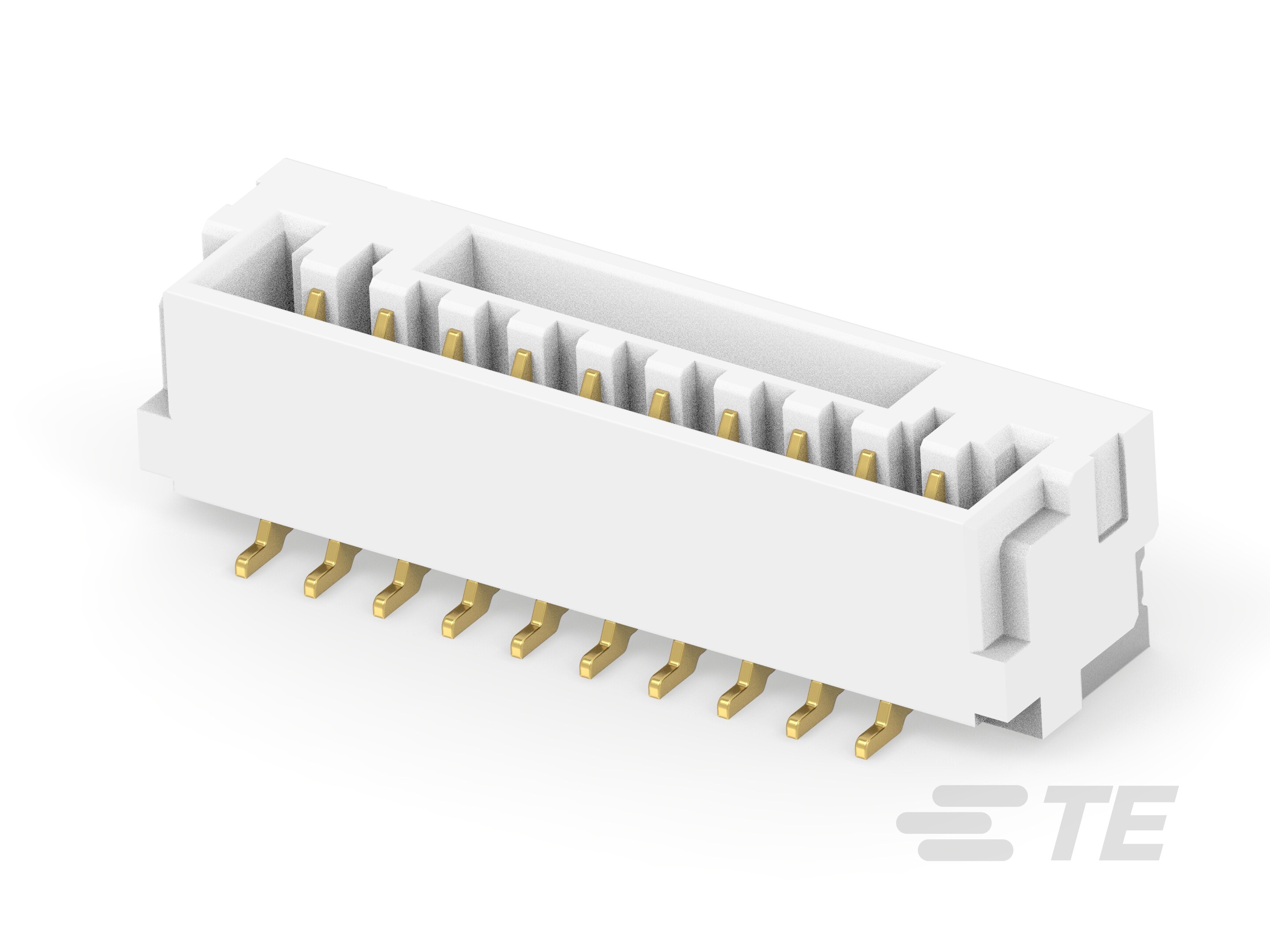 1.25P 10POS WTB VERT BRD W LATCH AU NA-3-2390138-0