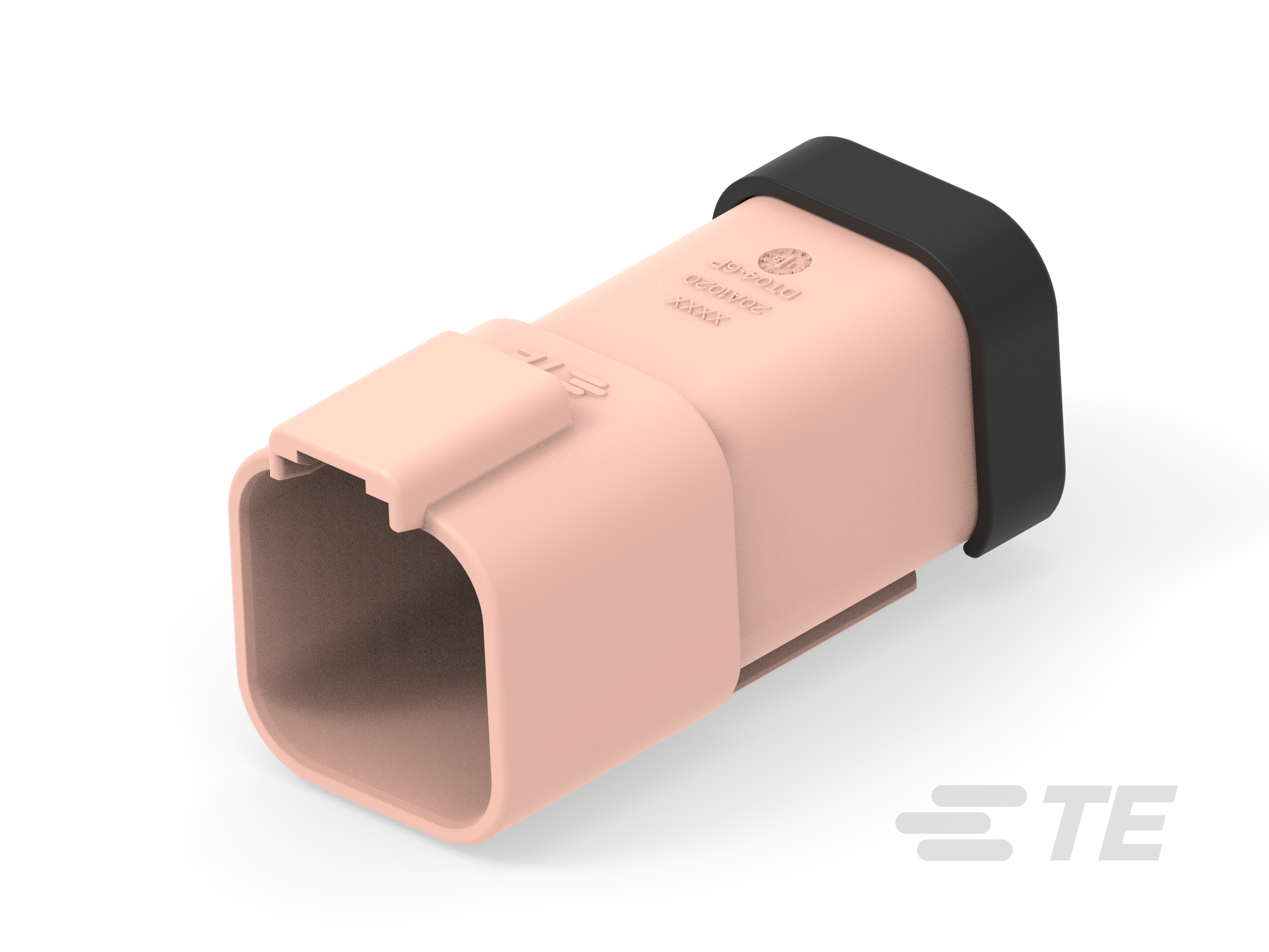 DT04-6P-EE18, RCPT, 6P, BRN, E, CAP-3-2448114-1