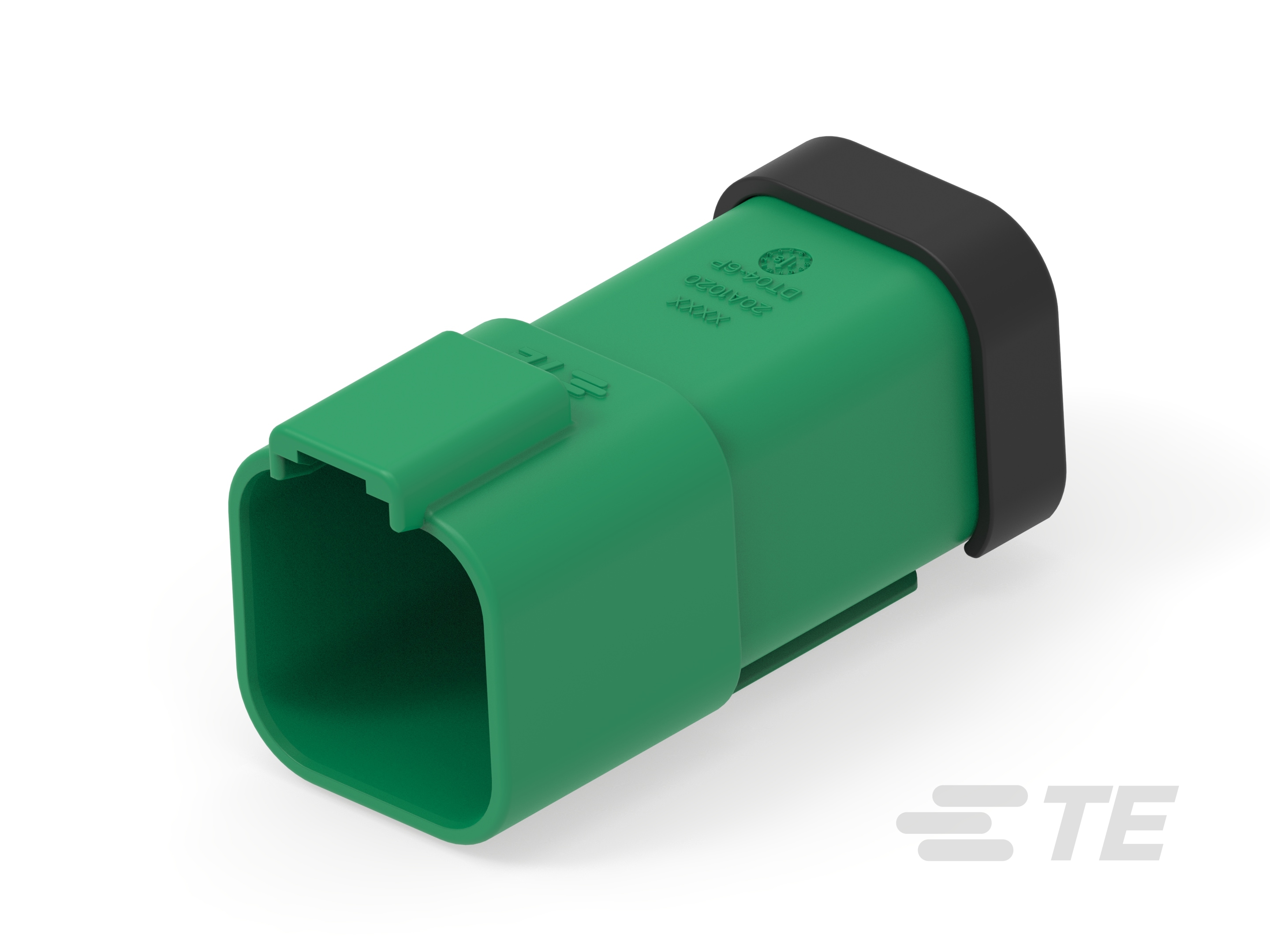 DT04-6P-EE16, RCPT, 6P, GRN, E, CAP-3-2448114-2