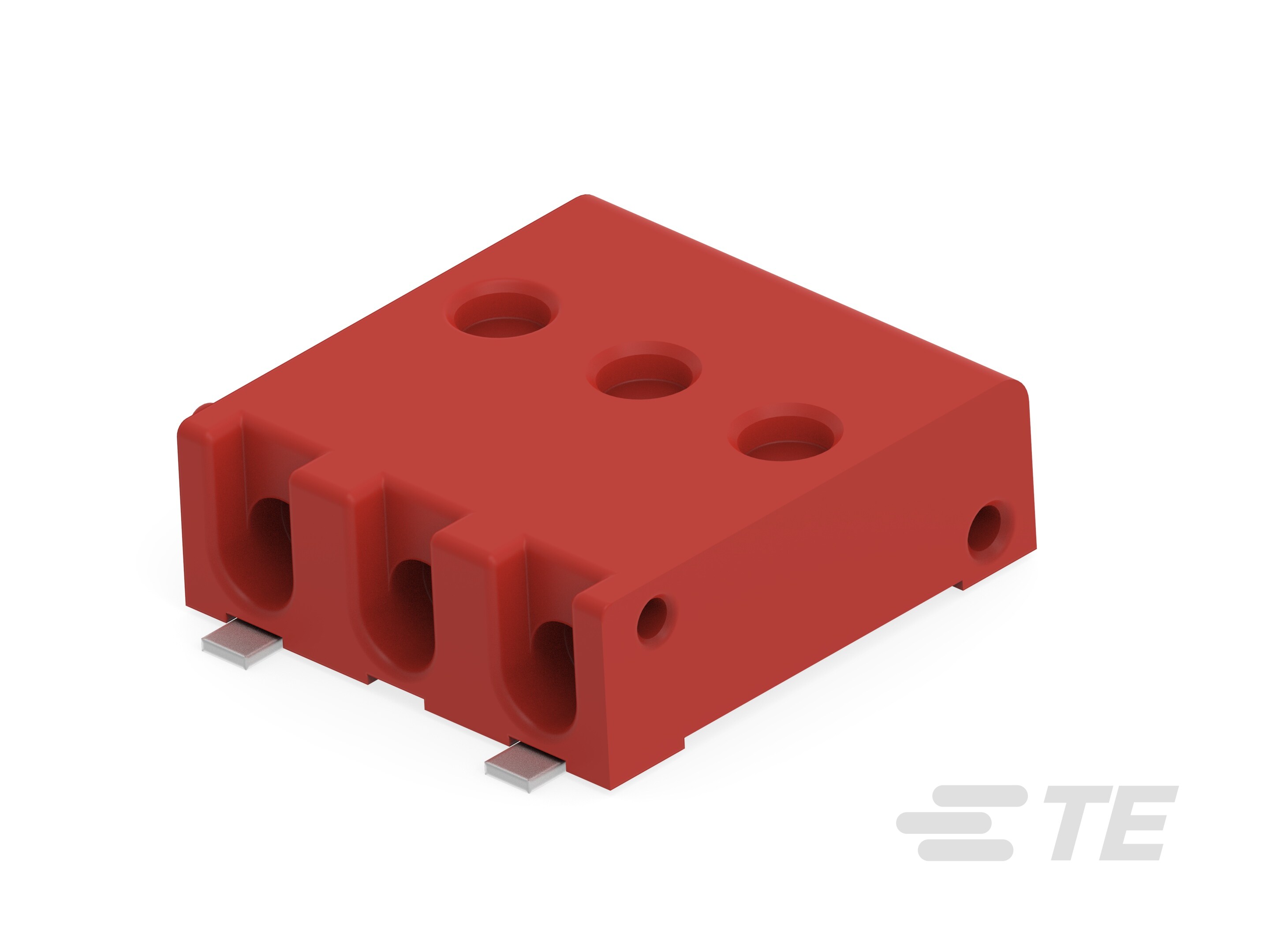 3P MODULAR RELEASABLE POKE-IN CONN_RED-3-2834006-3