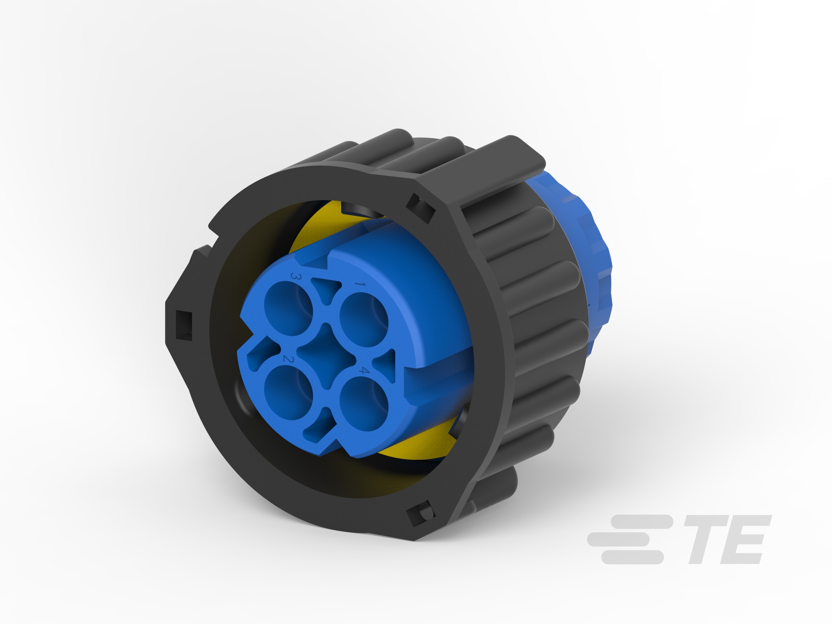 4POS DIA 2.5 SOCKET CONNECTOR  HSG-4-1719434-1