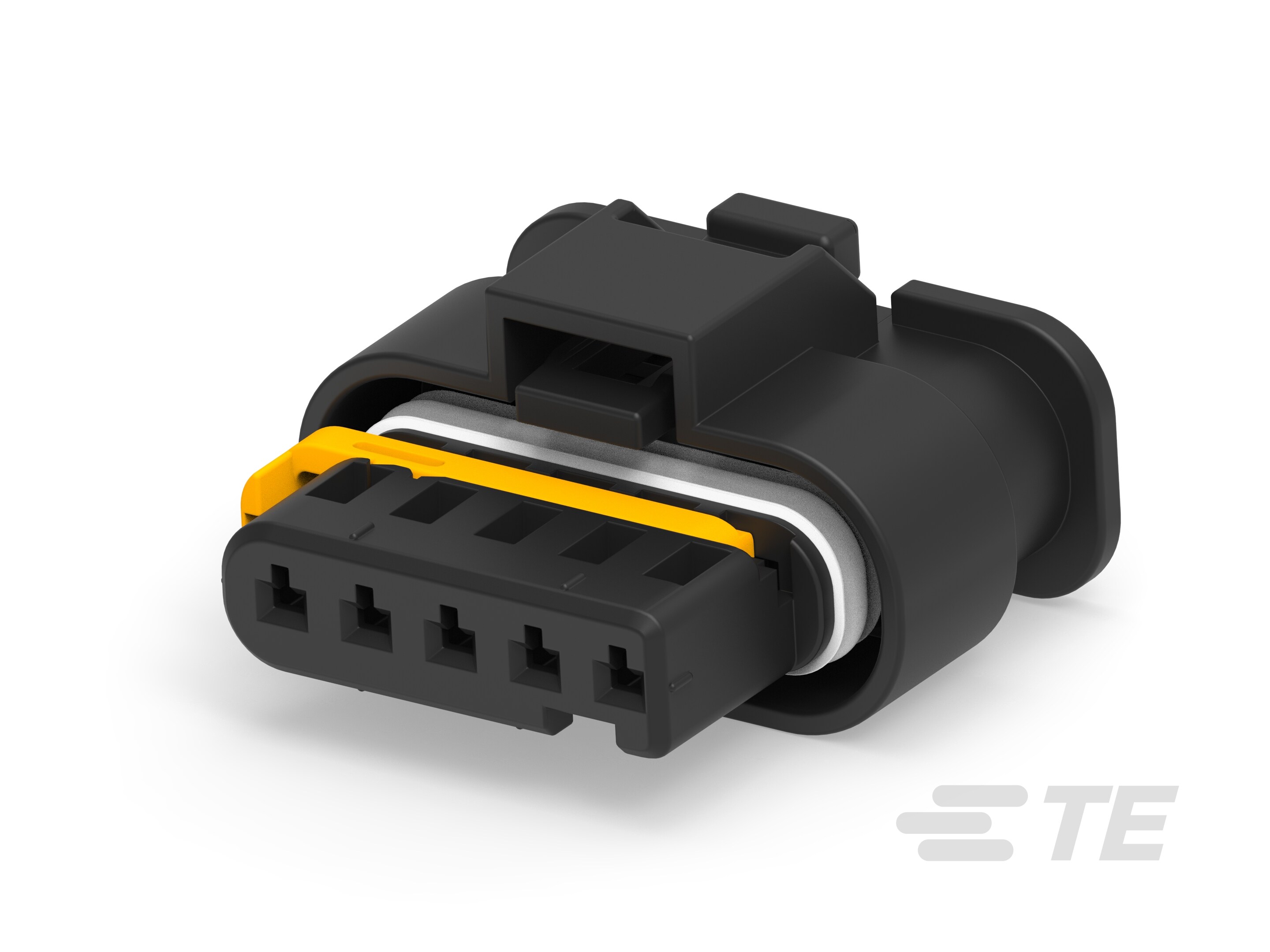 MCON 1.2MM SLD 5P PLUG ASSY B BLK-4-2005375-2